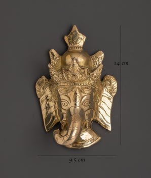 Handmade Ganesh Wall Hanging | Spiritual Wall Art