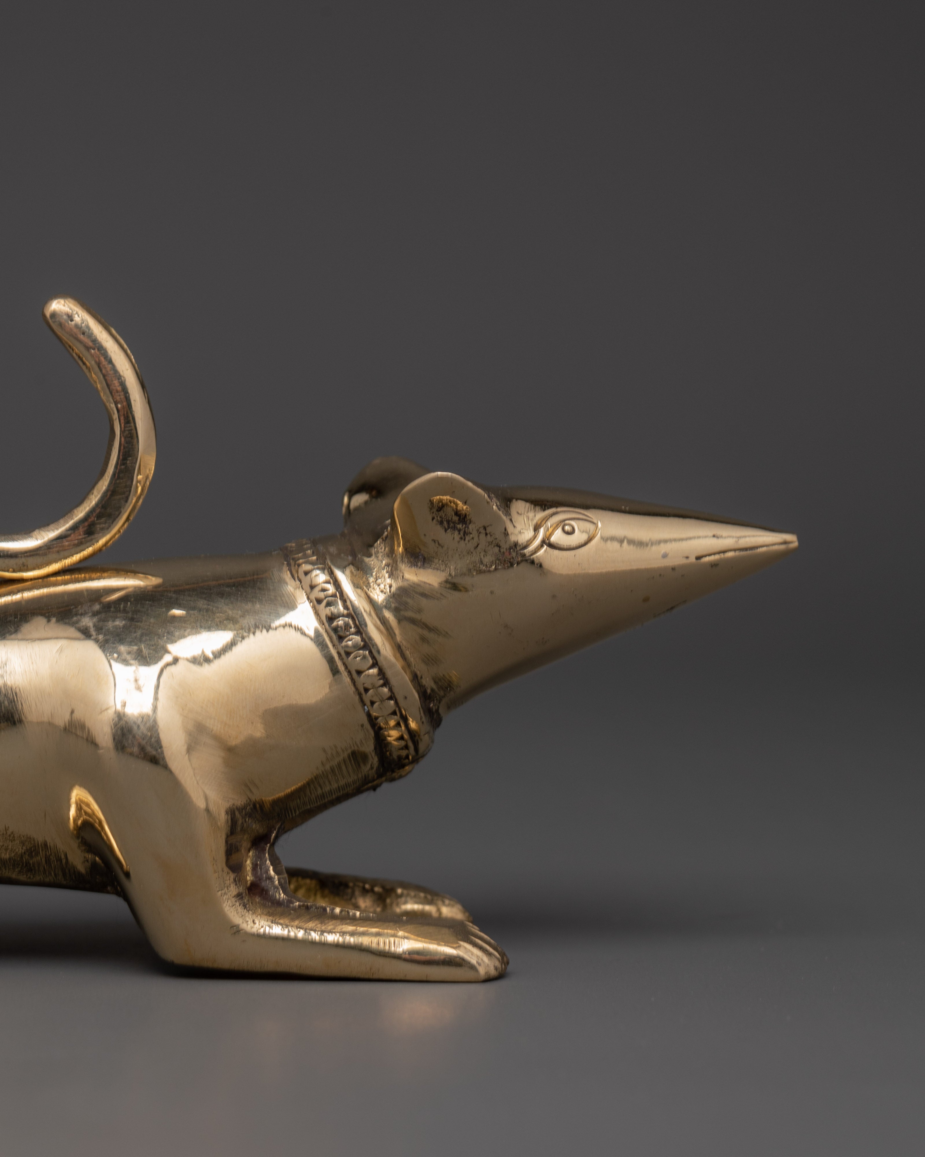 Handcrafted Mouse for Decor | Symbol of Prosperity and Wisdom