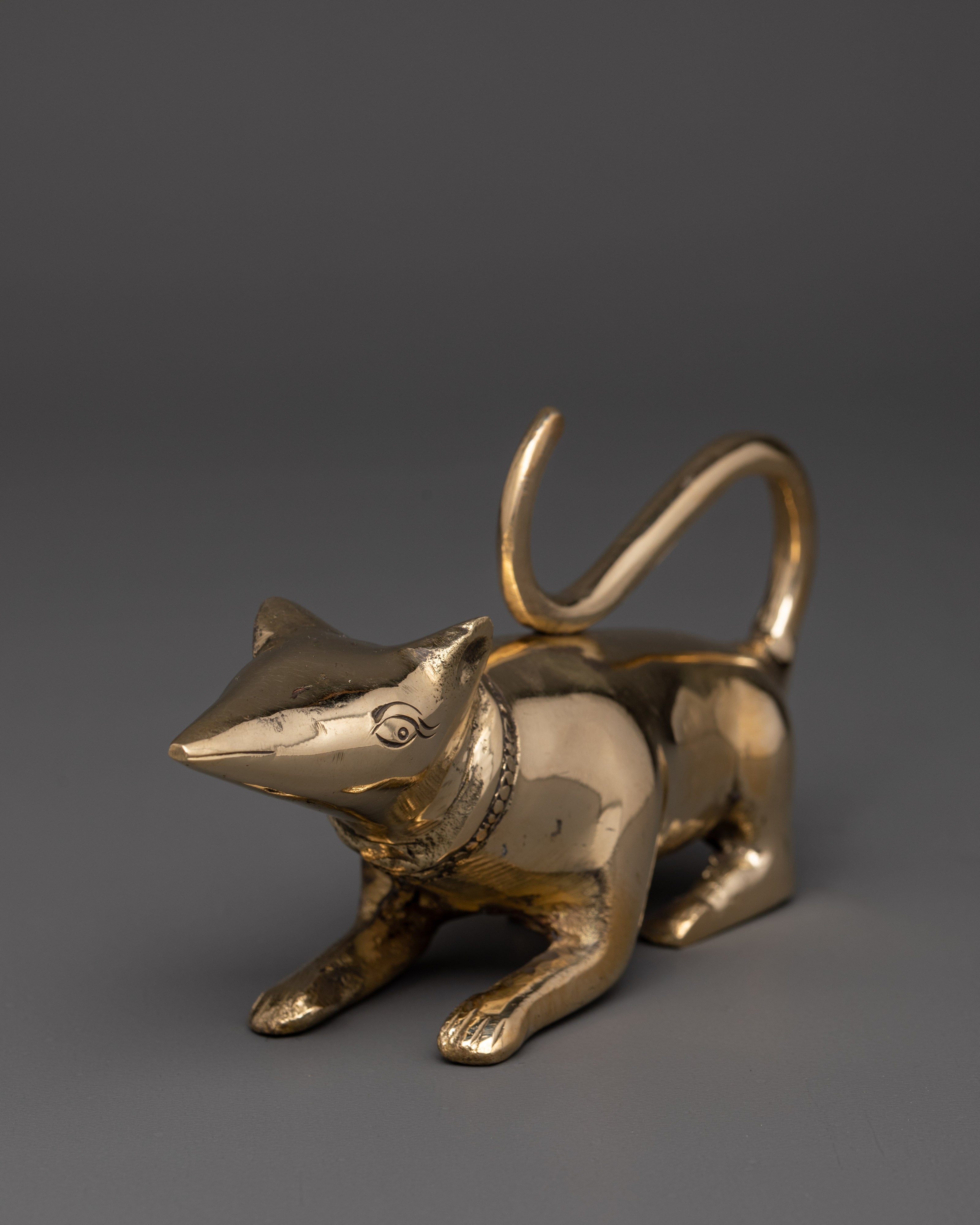 Handcrafted Mouse for Decor | Symbol of Prosperity and Wisdom