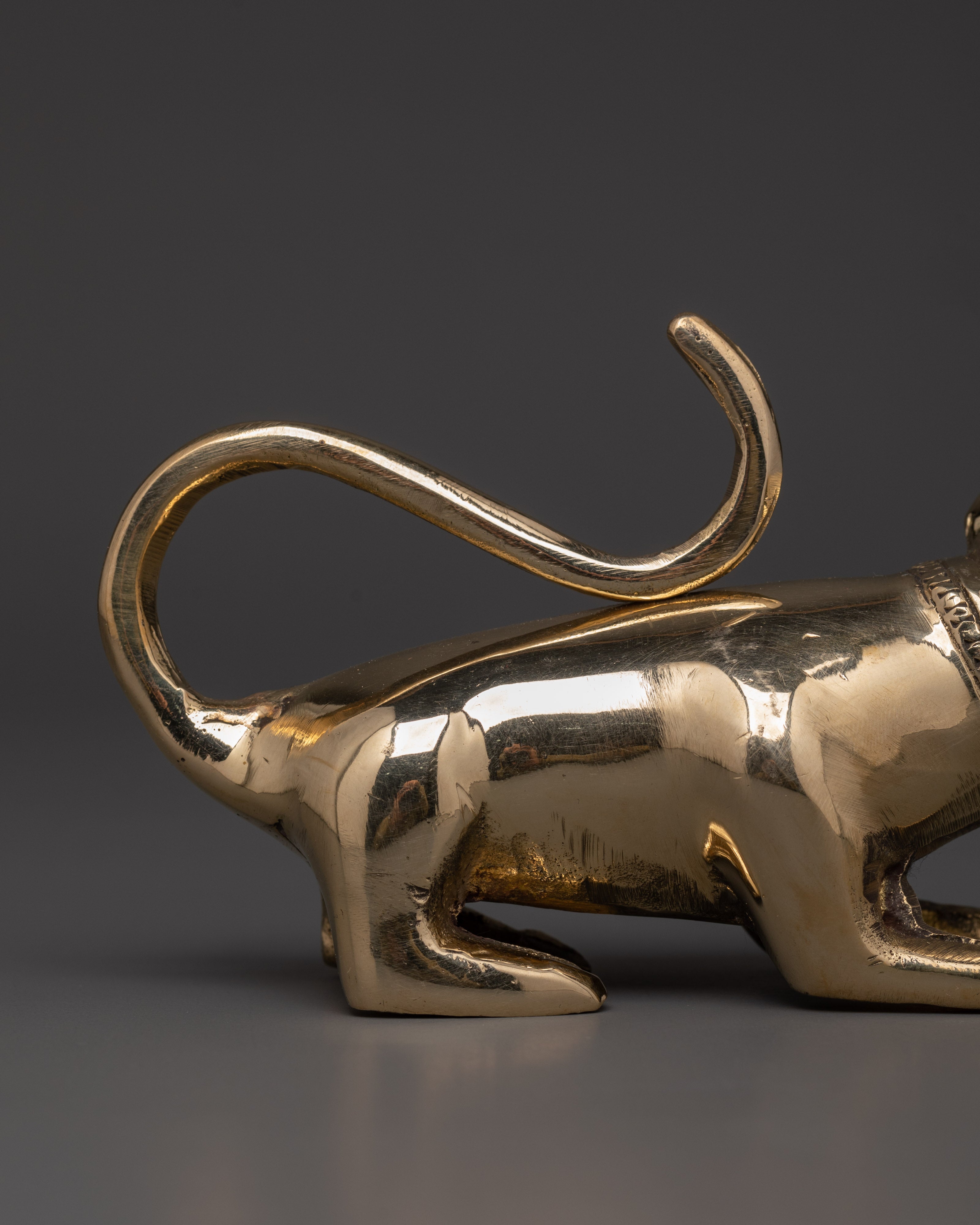 Handcrafted Mouse for Decor | Symbol of Prosperity and Wisdom