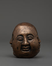 laughing buddha head for Decor