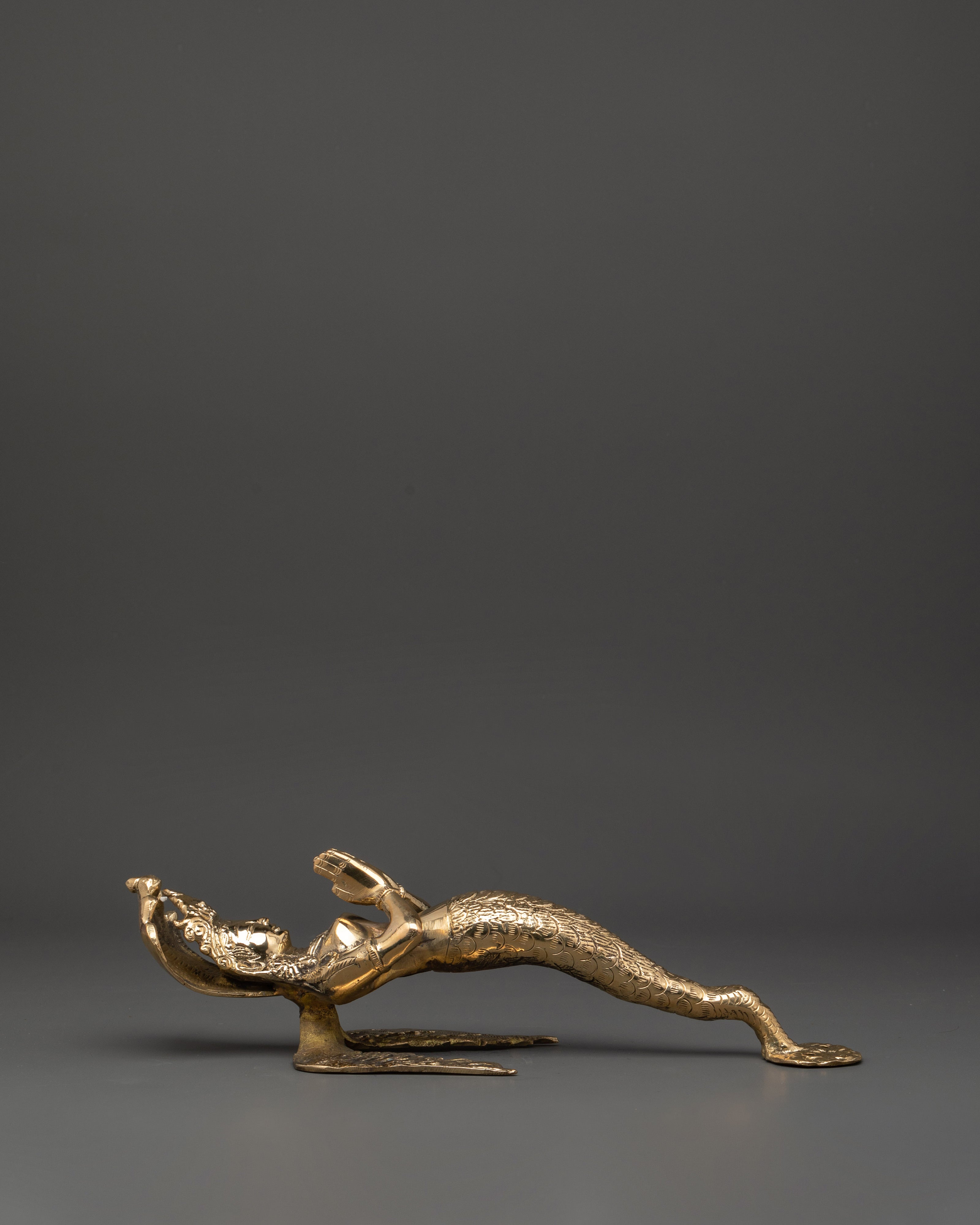 Handcrafted Decorative Door Handle | Traditional Brass Door Ornament