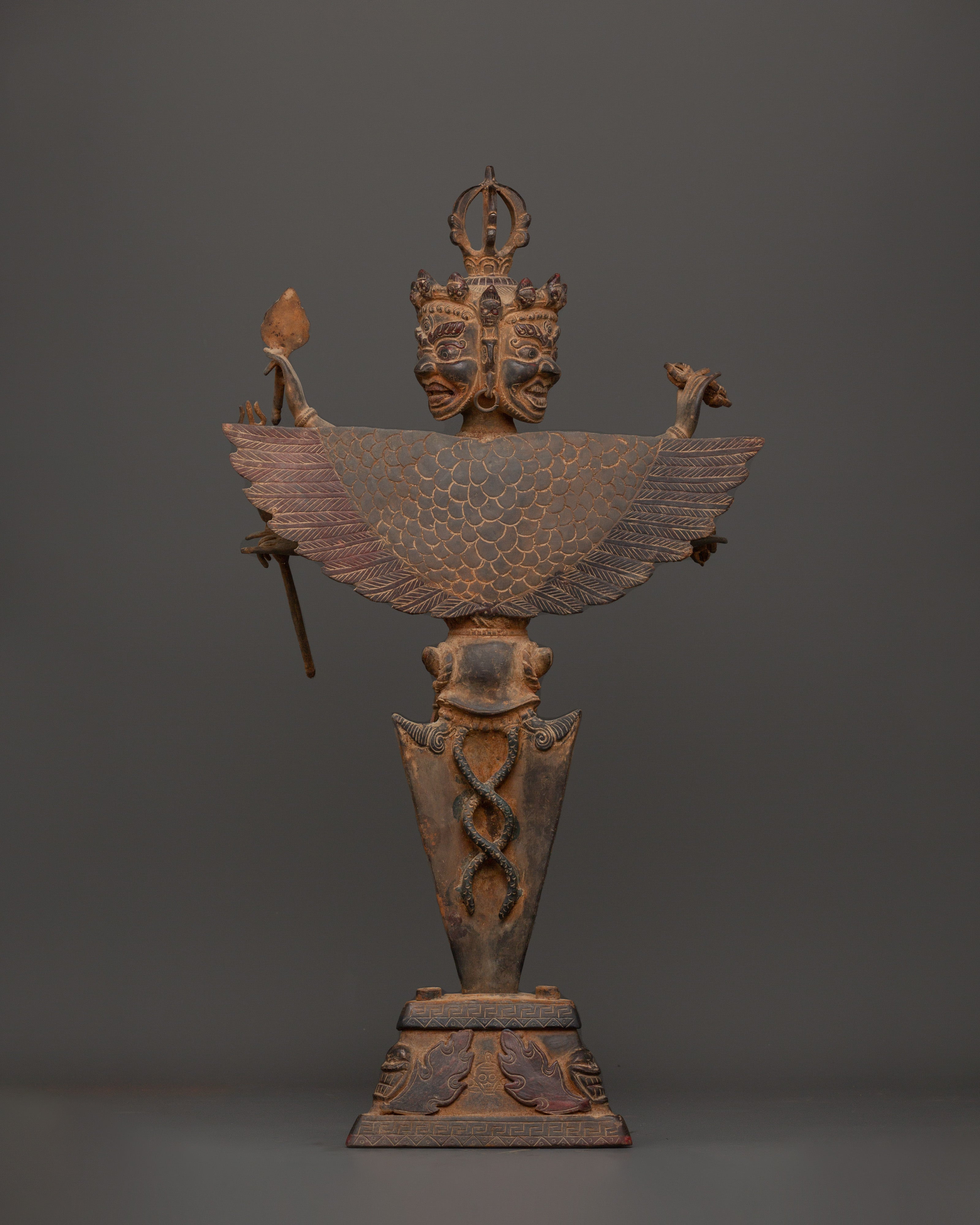 Vajrakilaya Phurba Statue | Wrathful Tibetan Guardian Deity