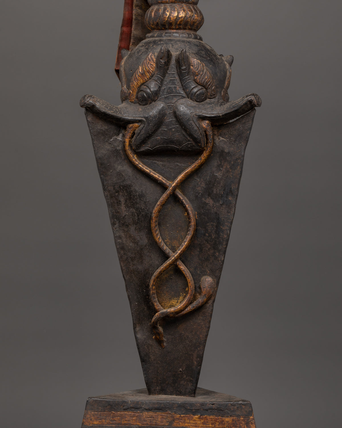 Sacred Iron Phurba Dagger | Vajra Ritual Tool