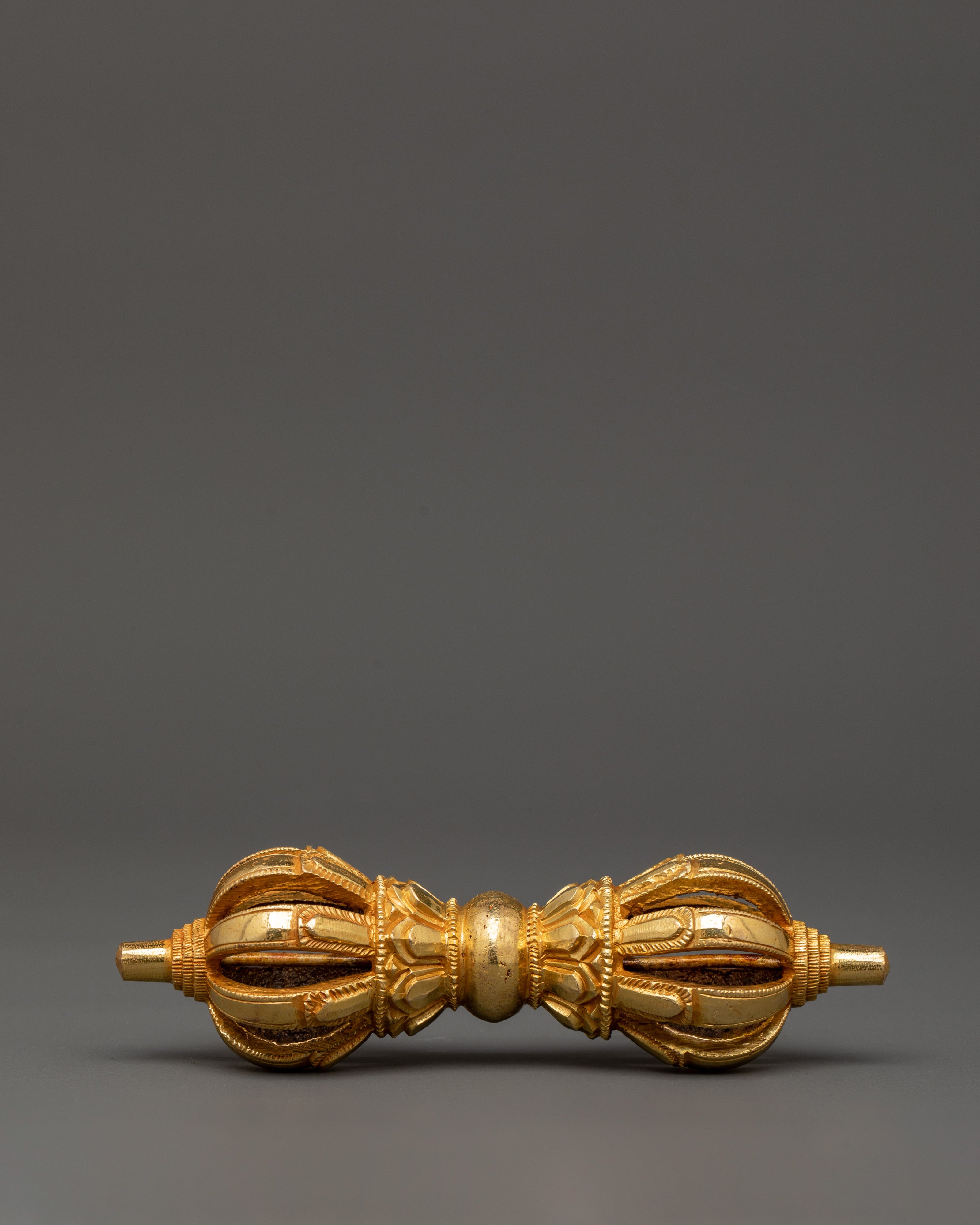 Bell and Vajra Bronze Craft for Altar | Tibetan Ritual Set