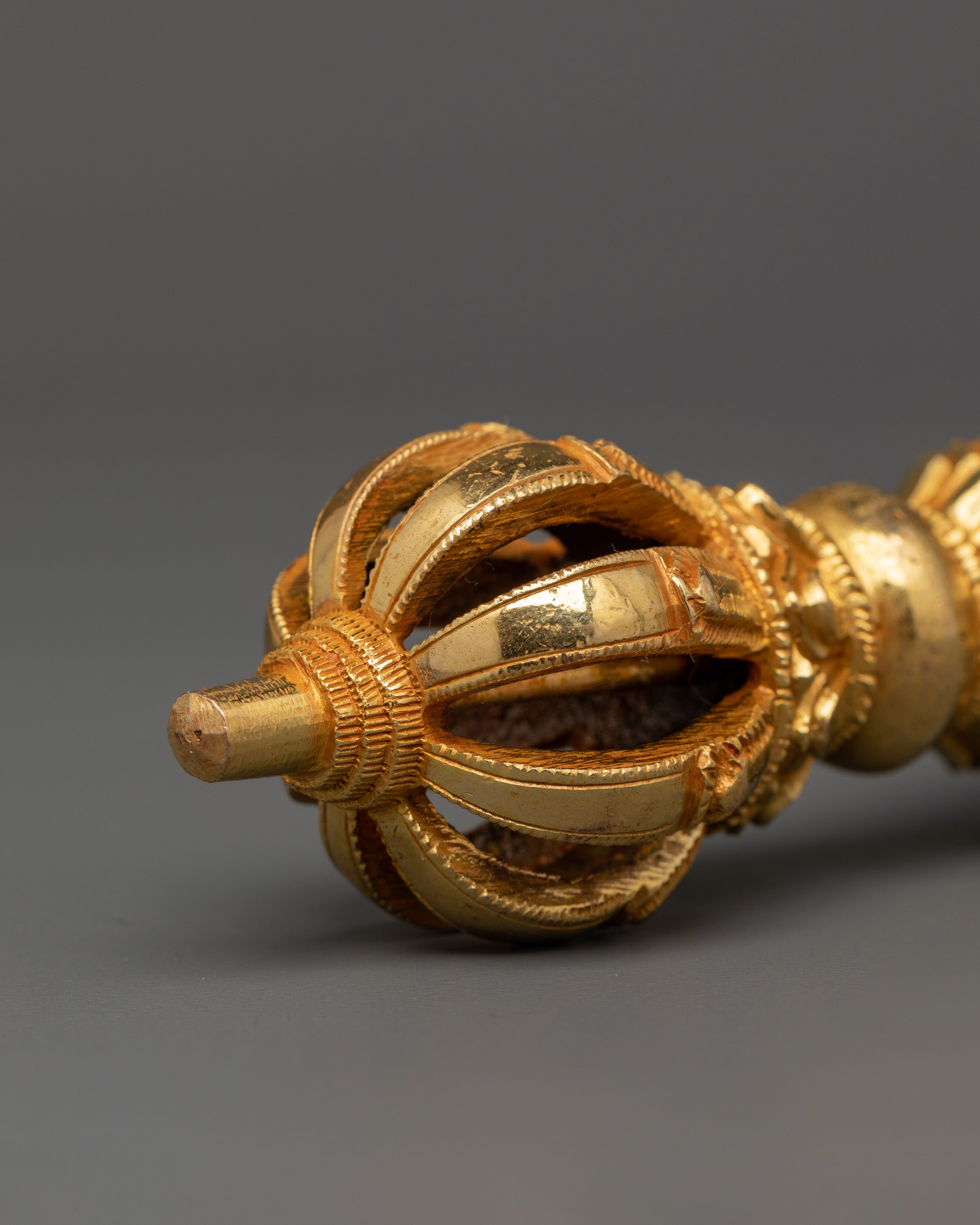 Bell and Vajra Bronze Craft for Altar | Tibetan Ritual Set