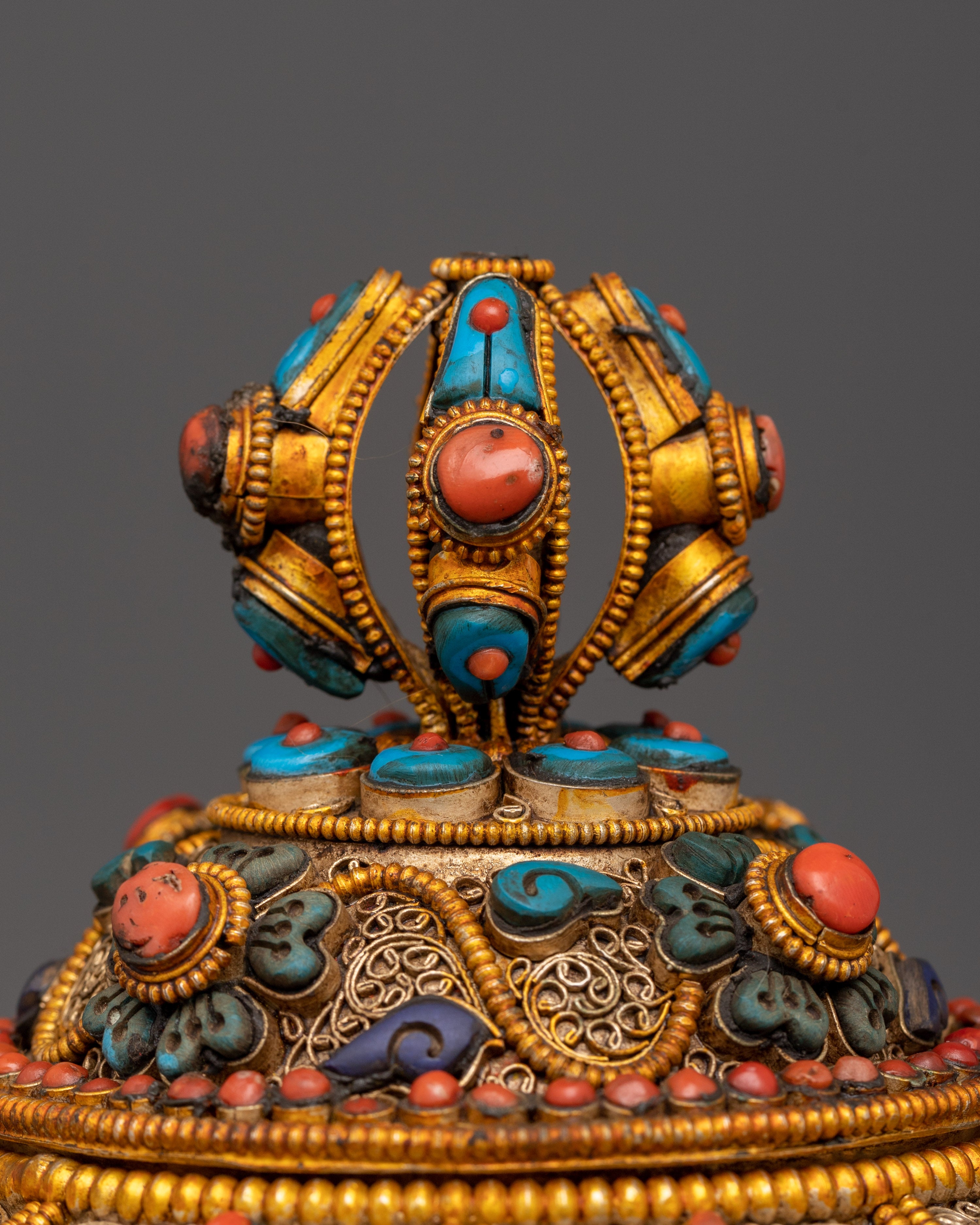 Tibetan Dhupur Rice Pot for Spiritual Serenity | Spiritual Ceremony Essential