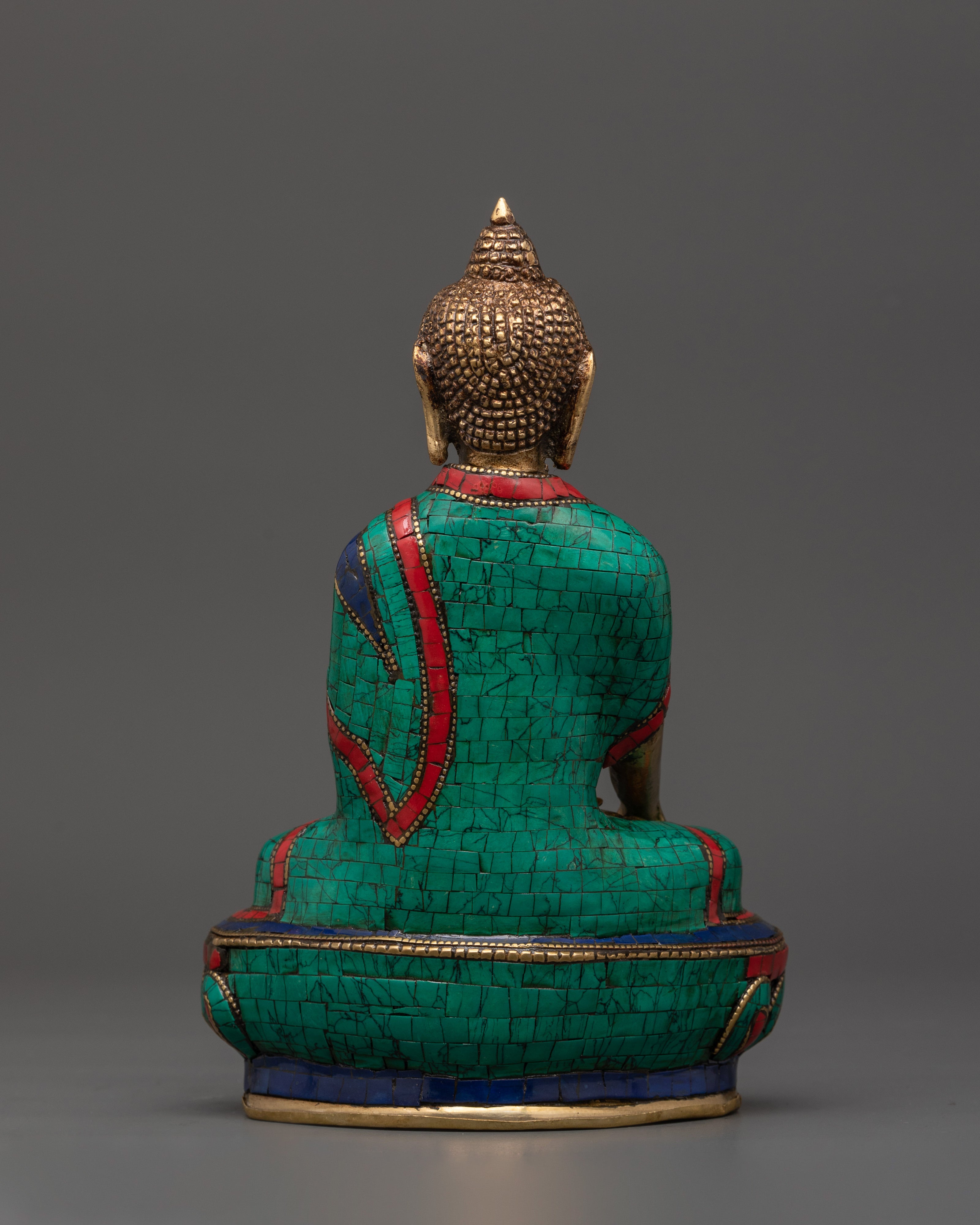 Shakyamuni Buddha Brass Statue | Enlightenment Symbol