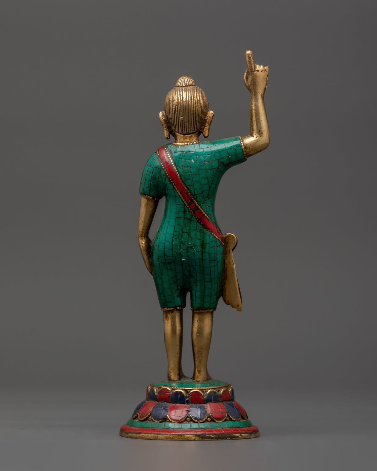 Siddhartha Gautama Brass Statue | Spiritual Decor