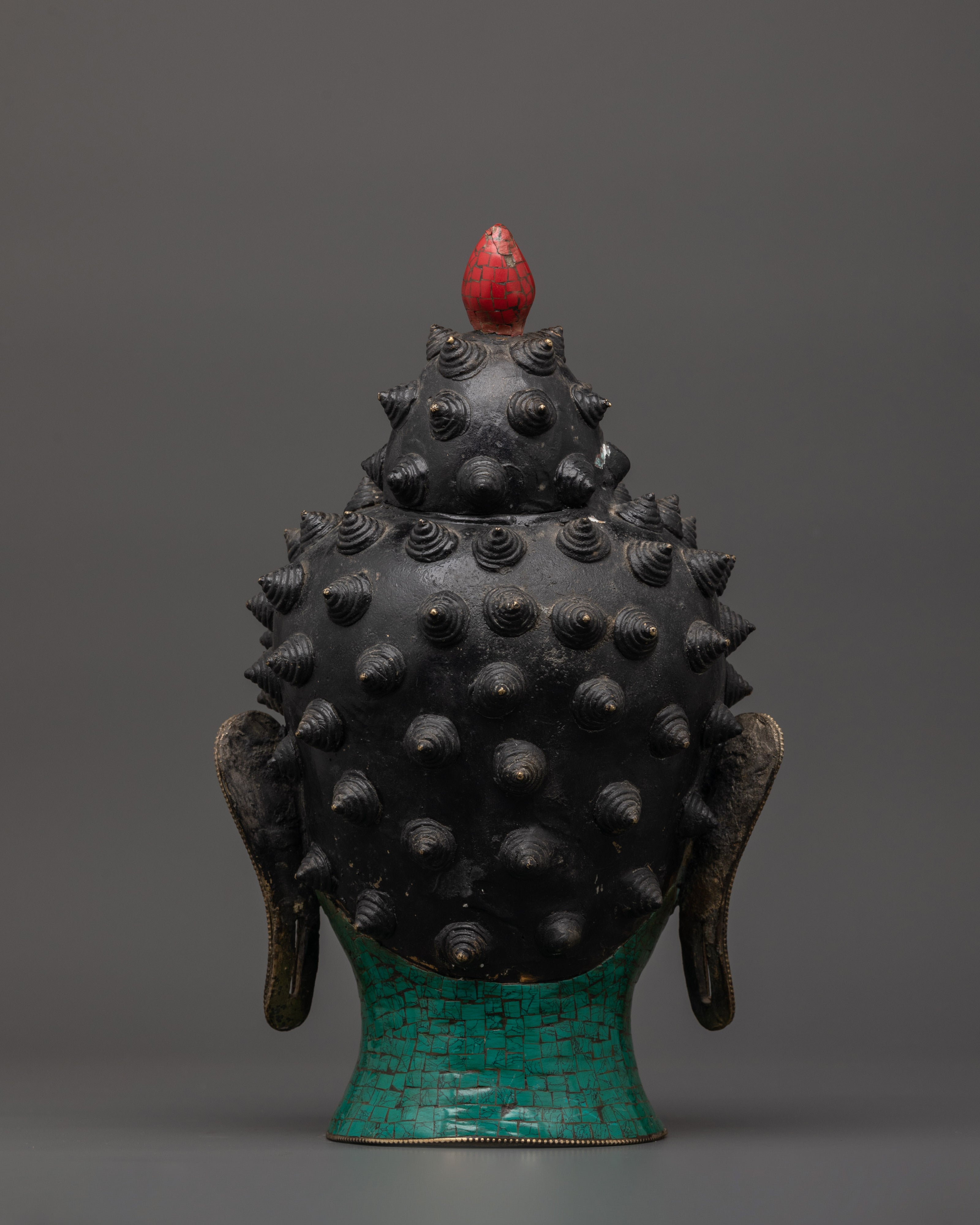 Buddha Head Brass statue | Buddhist Altar Art