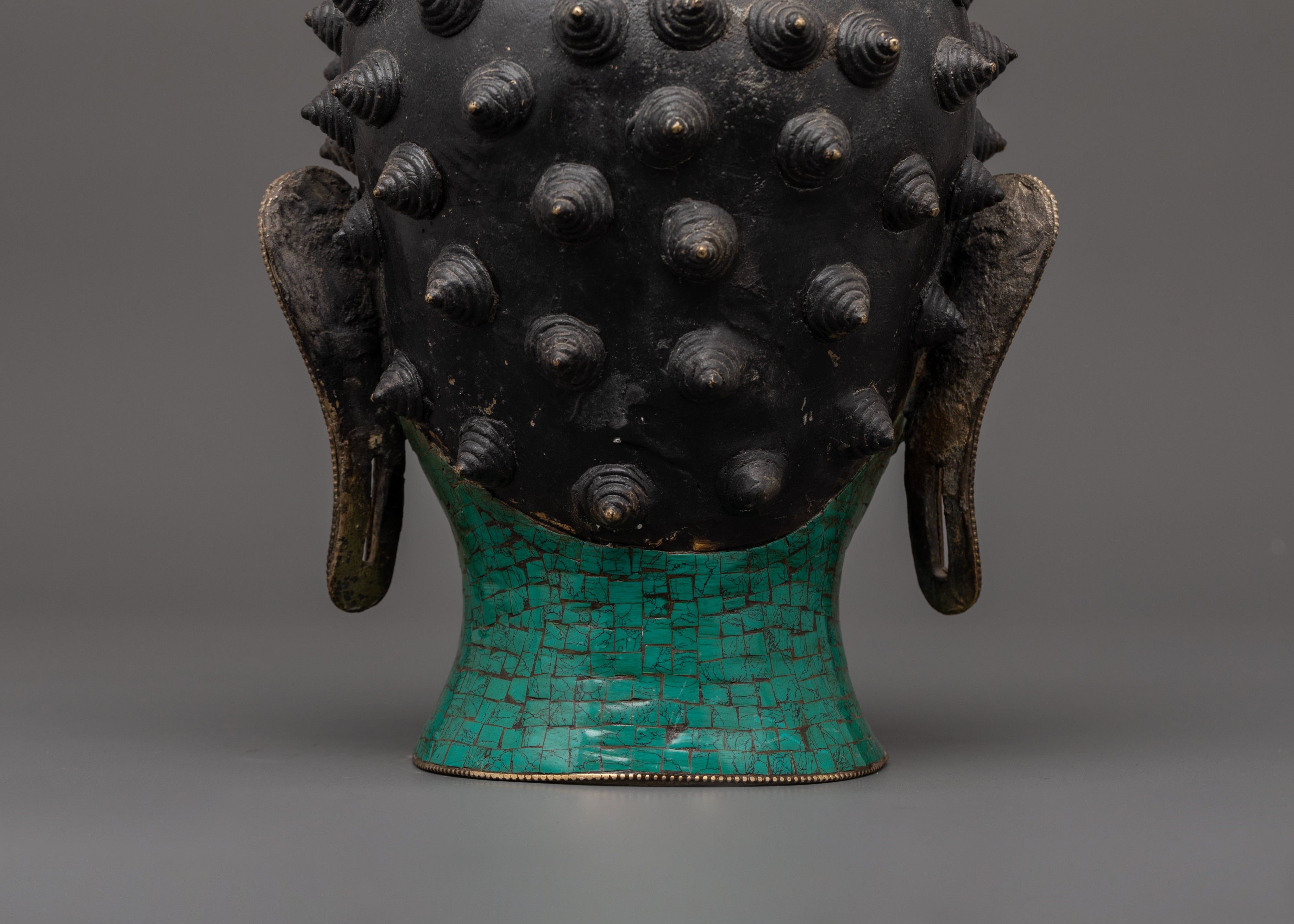 Buddha Head Brass statue | Buddhist Altar Art