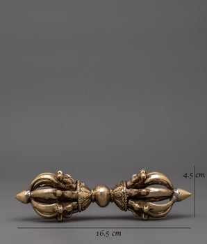 Sacred brass Vajra Dorje | Tibetan Tantric Ritual Too
