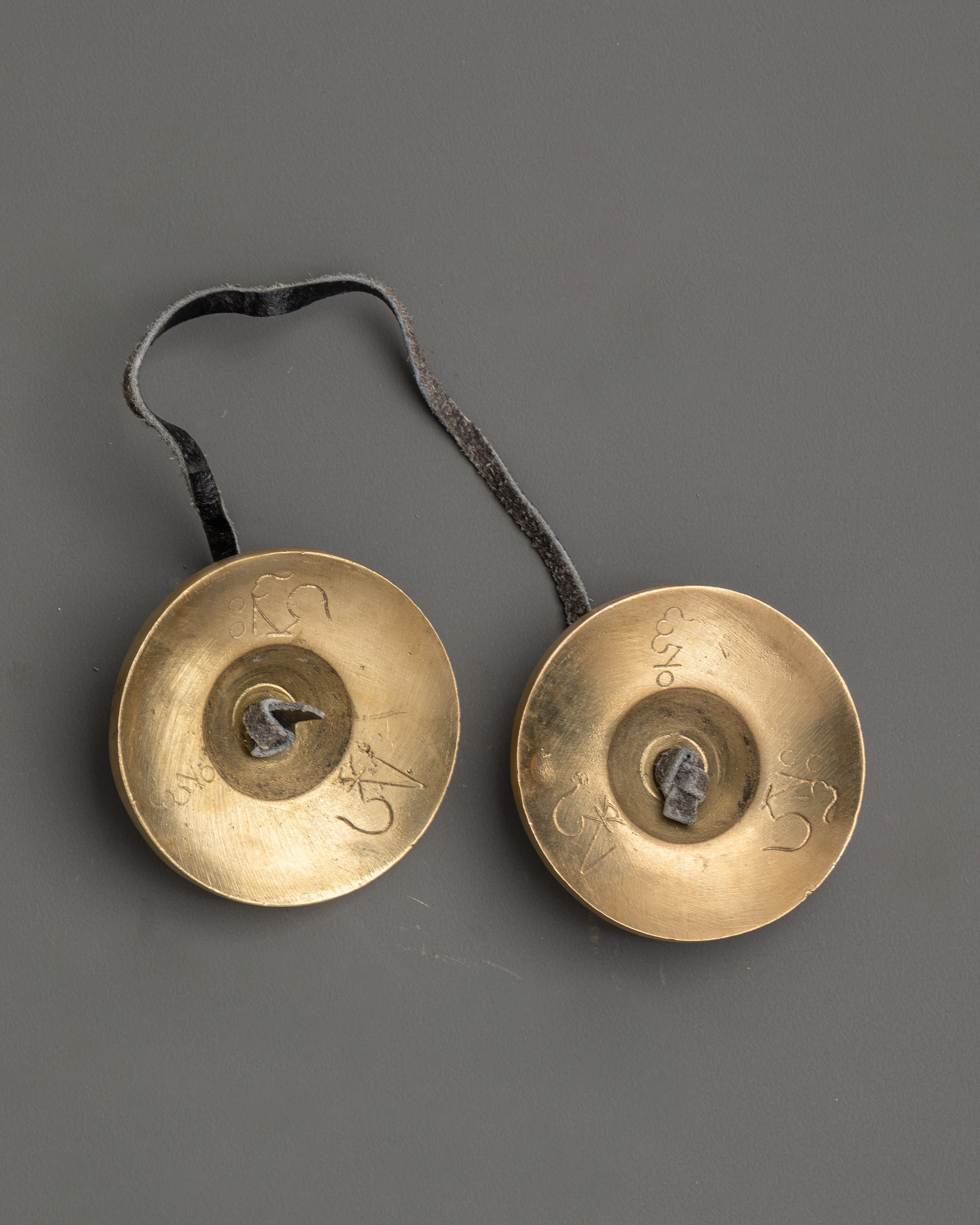 Brass Tingsha Cymbals | Sacred Sound Healing Tools