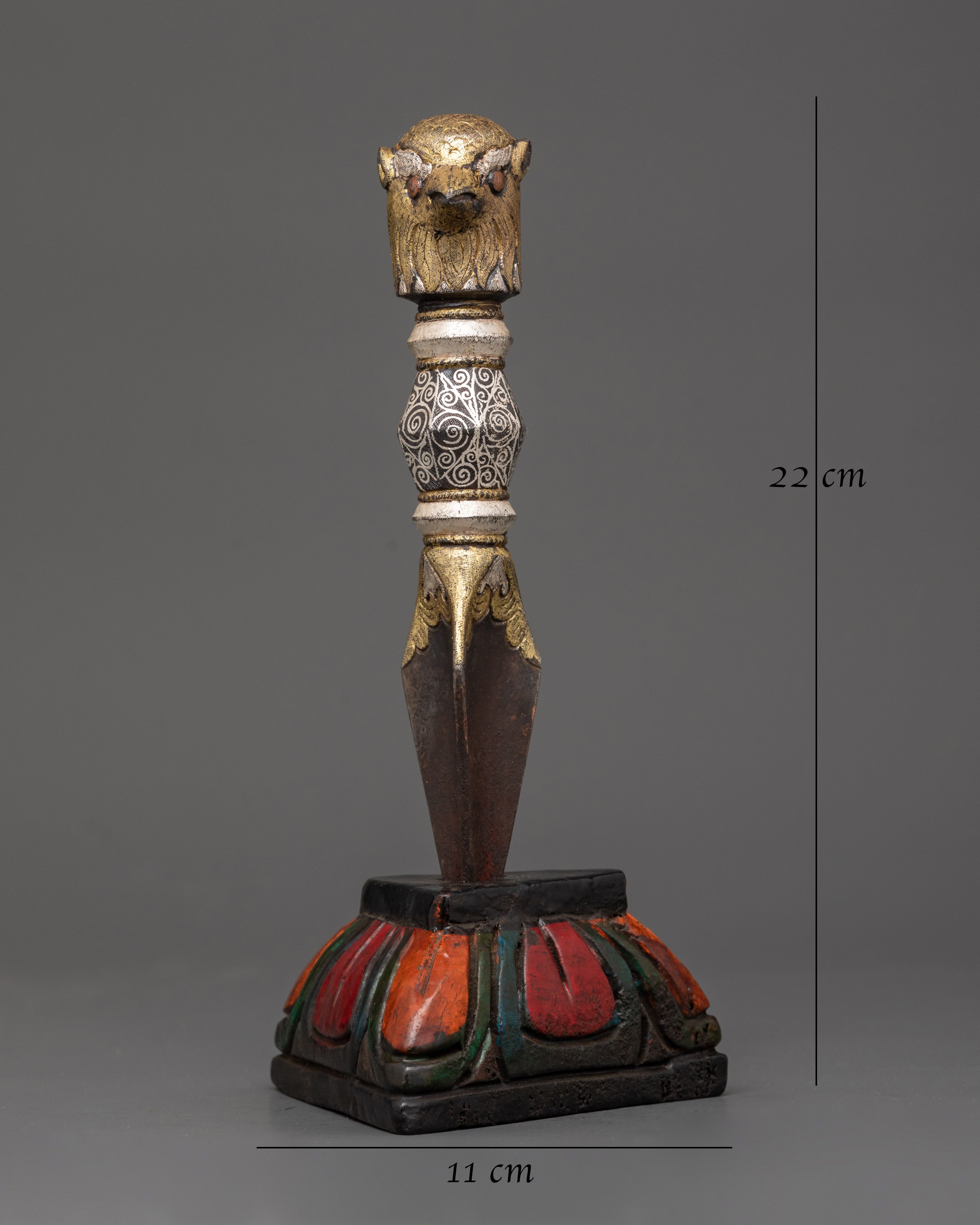 Phurba with Garuda Head | Tantric Ritual Dagger