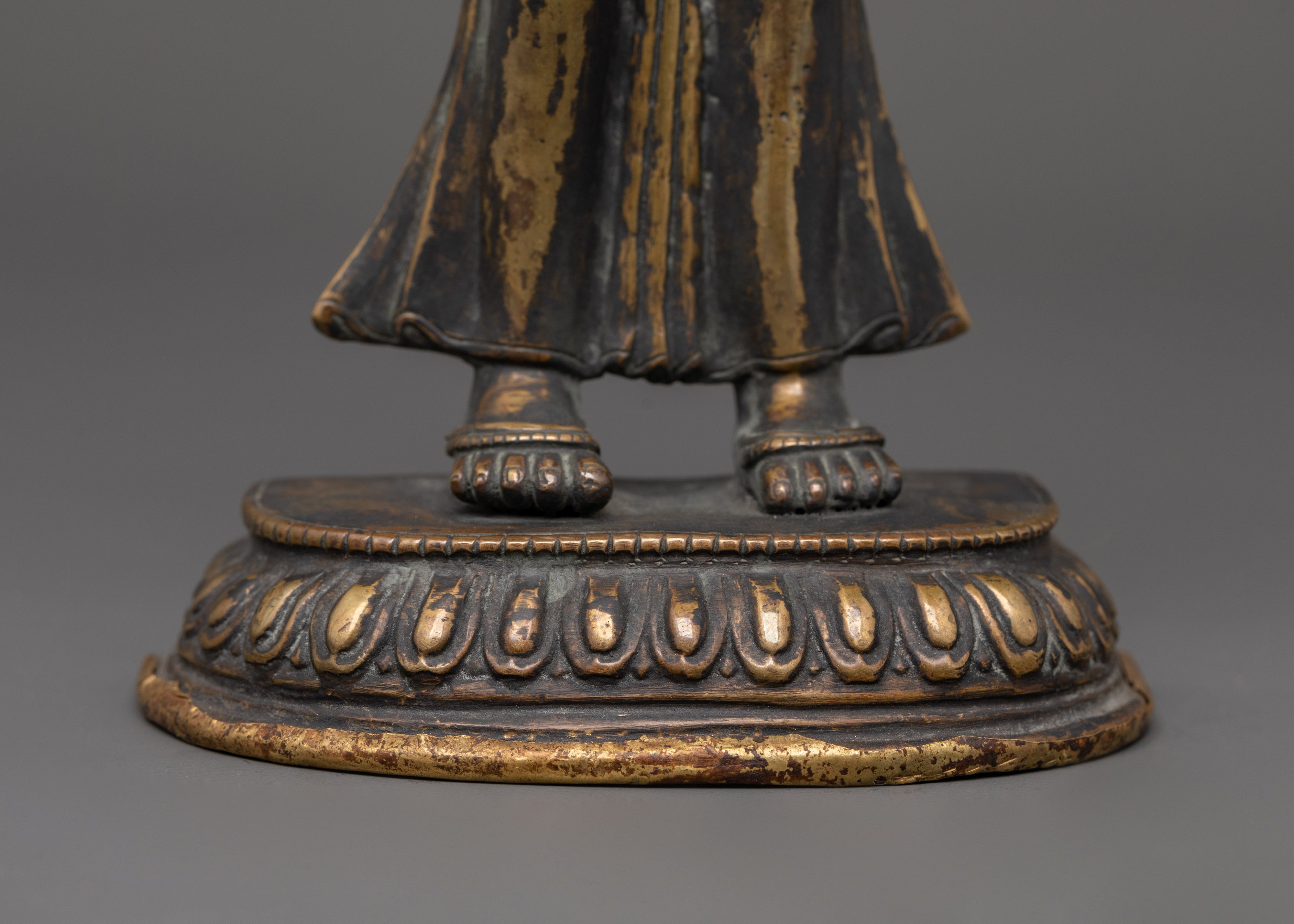 Tibetan Green Tara Sculpture | Handcrafted Buddhist Goddess Statue