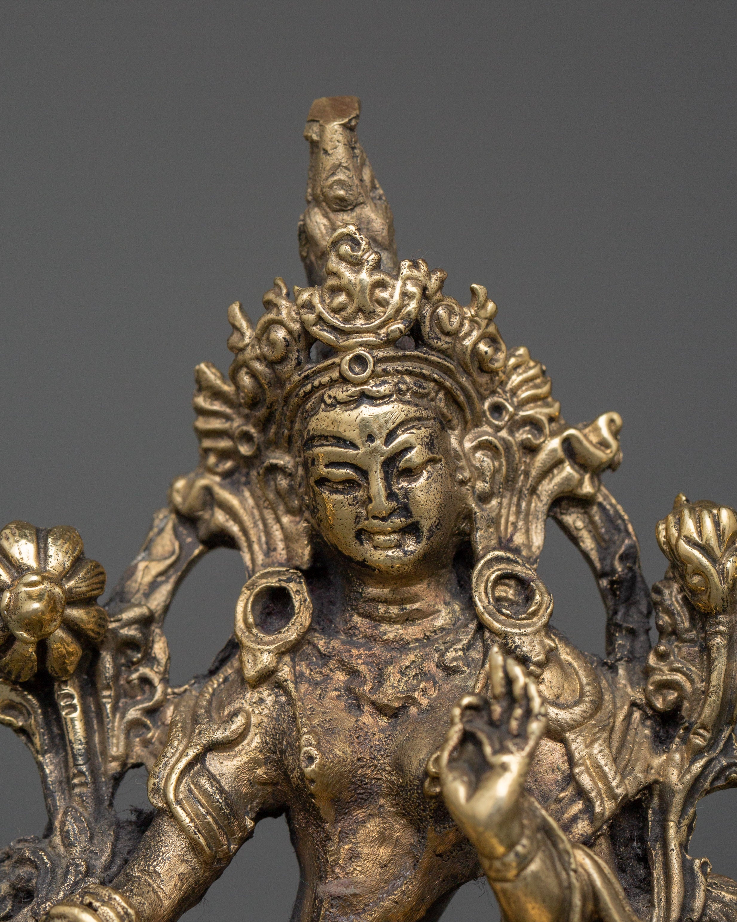 Tibetan Goddess Tara | Buddha Figurine for Altar