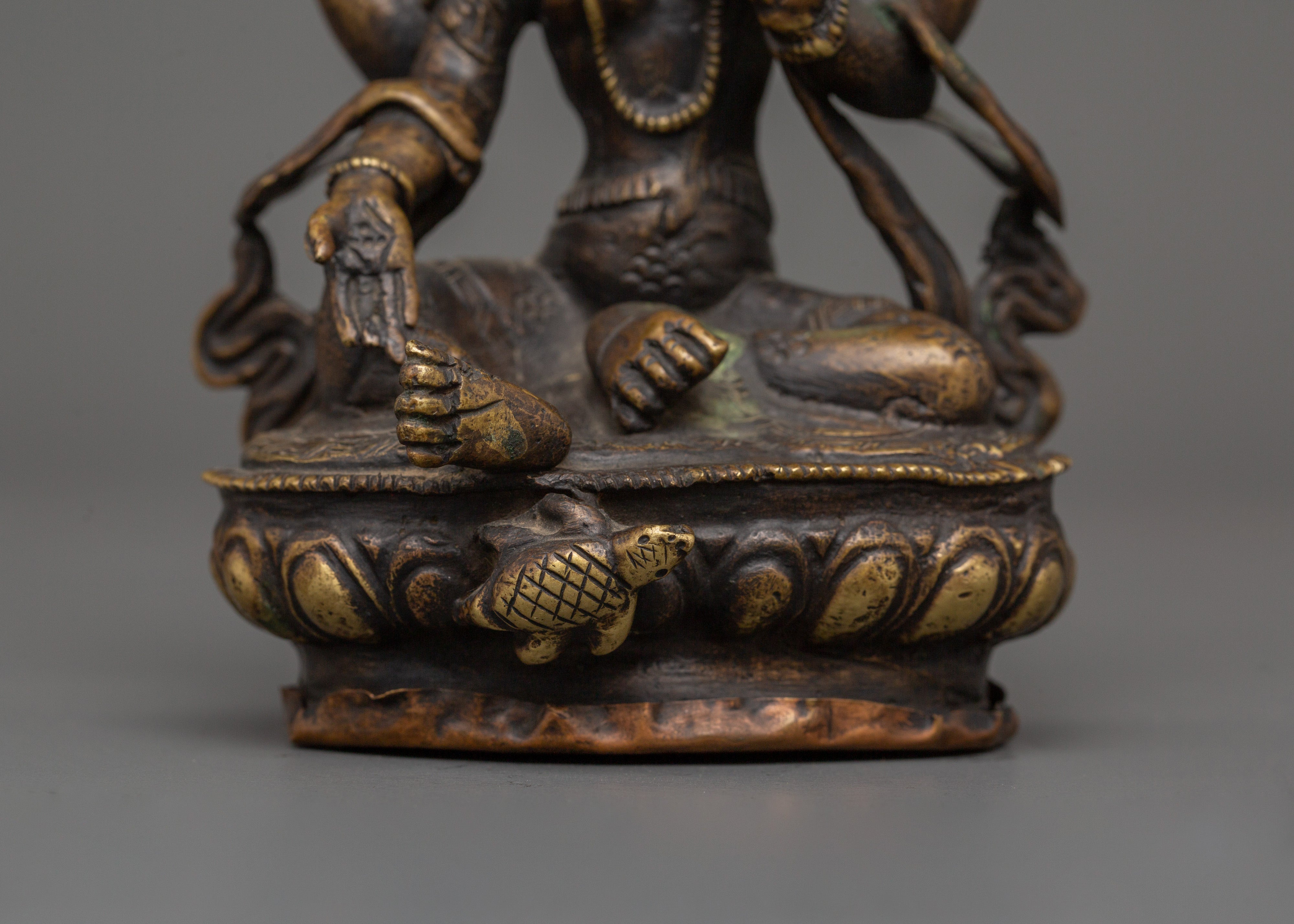 Laxmi Prosperity Goddess | Brass Lakshmi Mata Idol