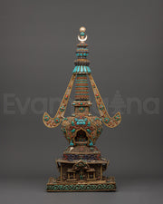  Copper Stupa  