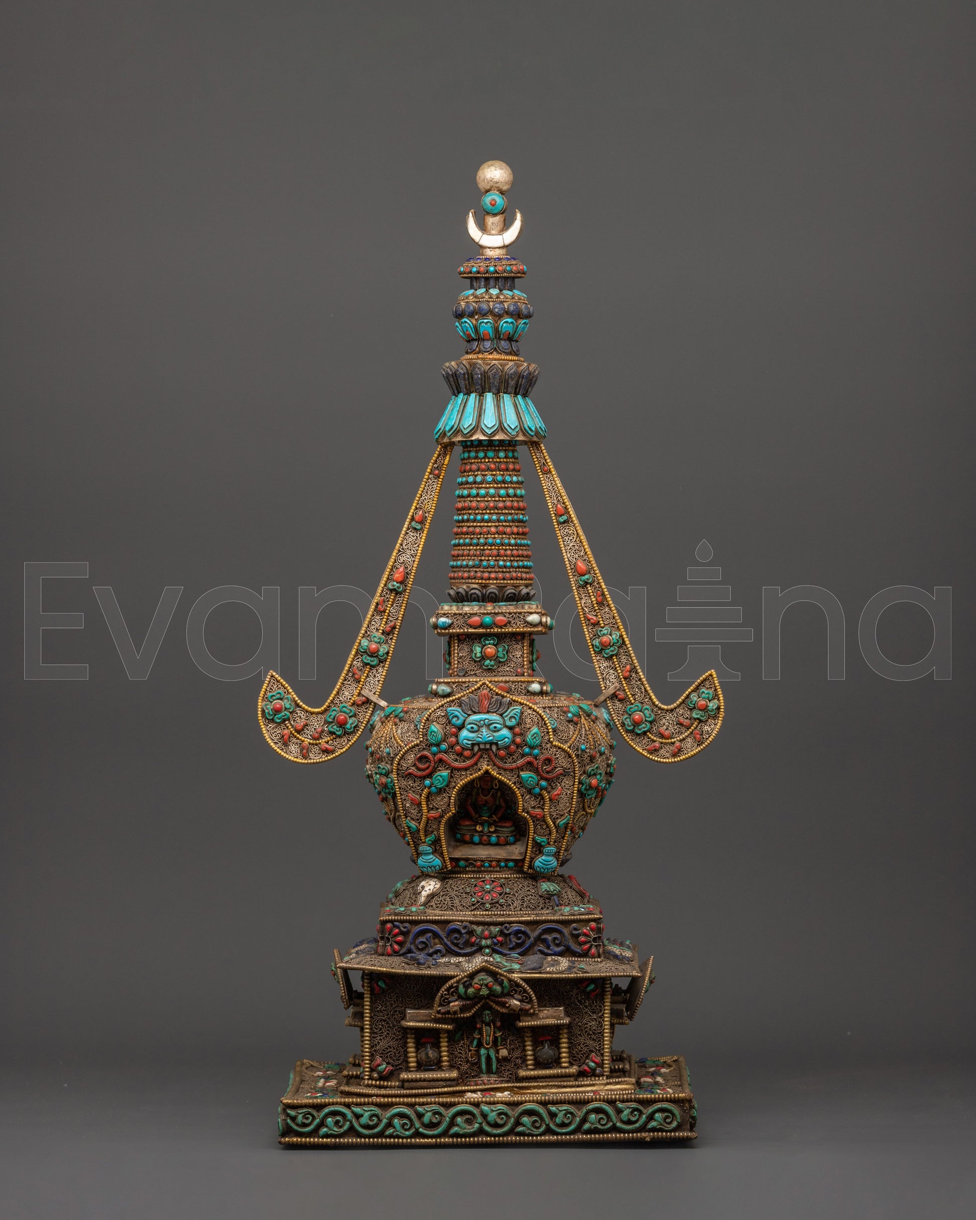  Copper Stupa  