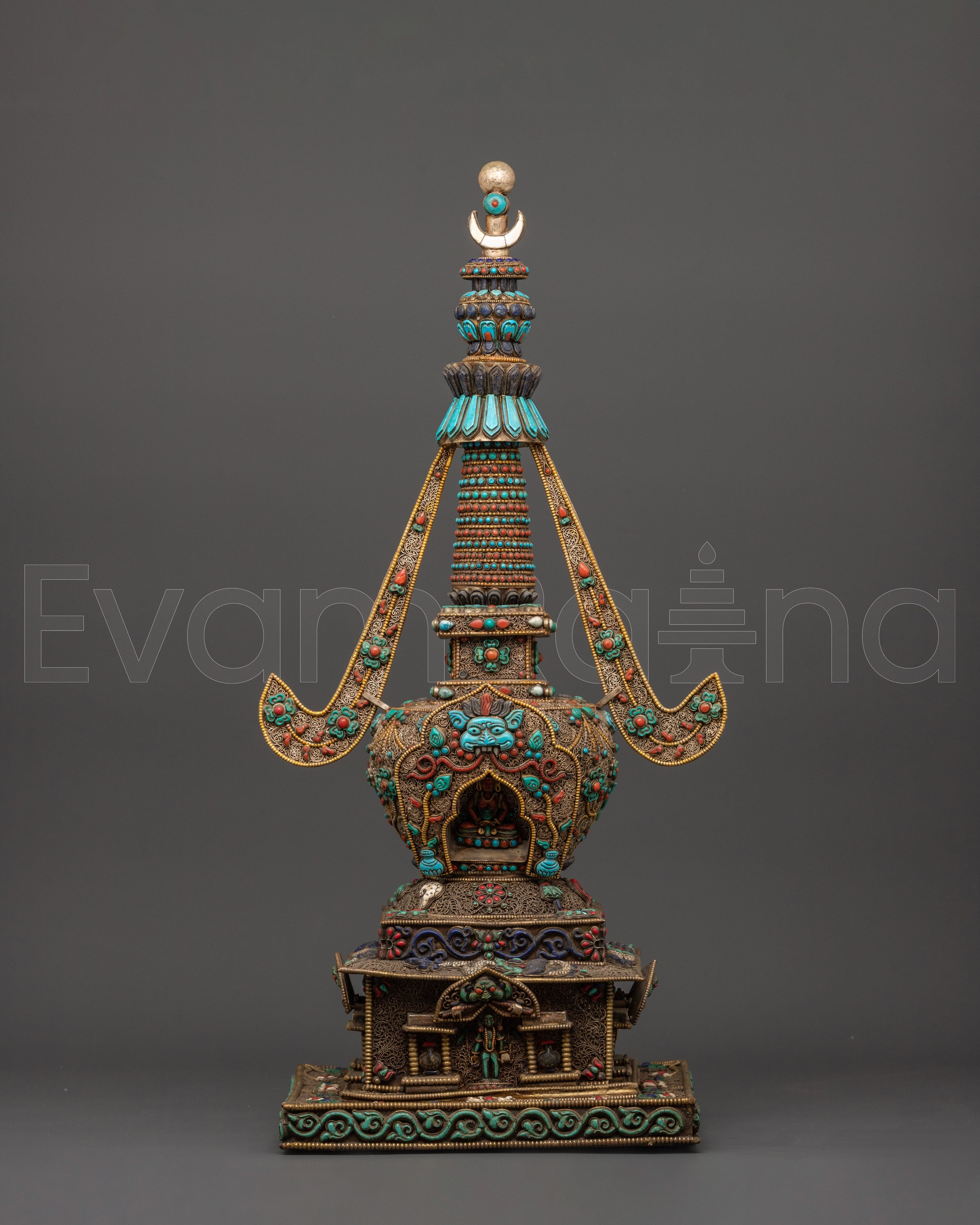  Copper Stupa  