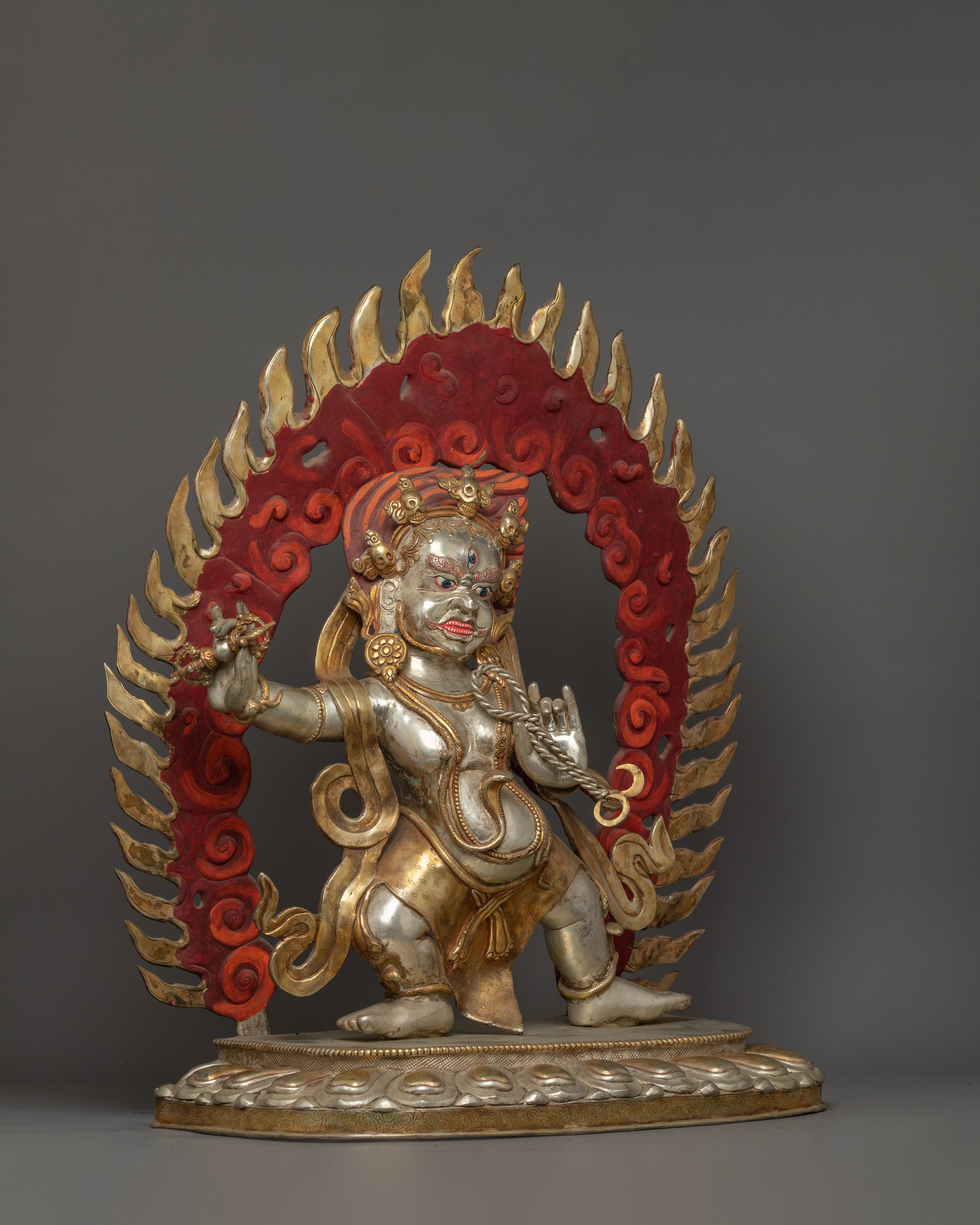 Vajrapani Wrathful Deity Statue | Fierce Guardian of Buddhism