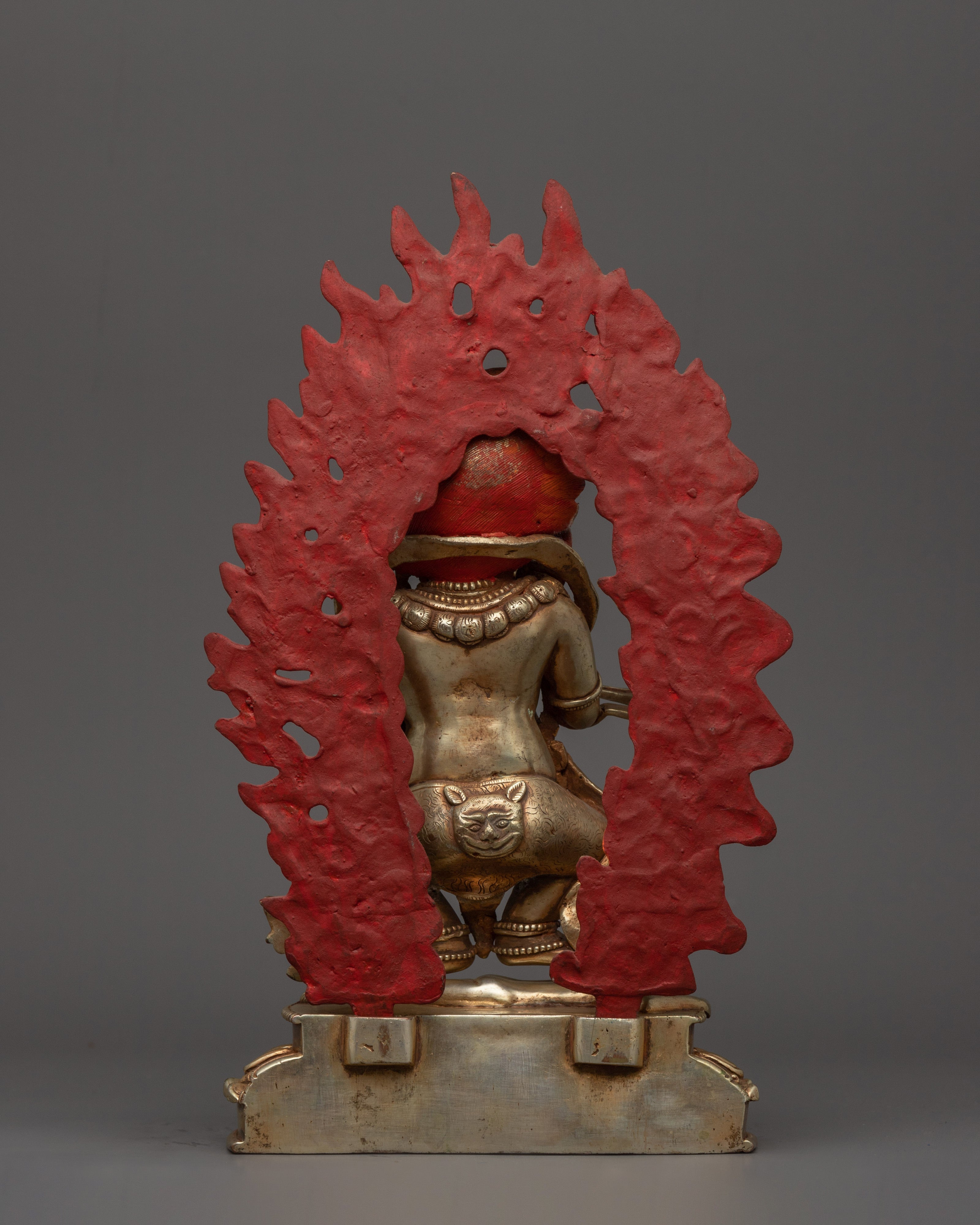 Handcrafted Mahakala Sculpture | Tibetan Buddhist Protector Deity Statue