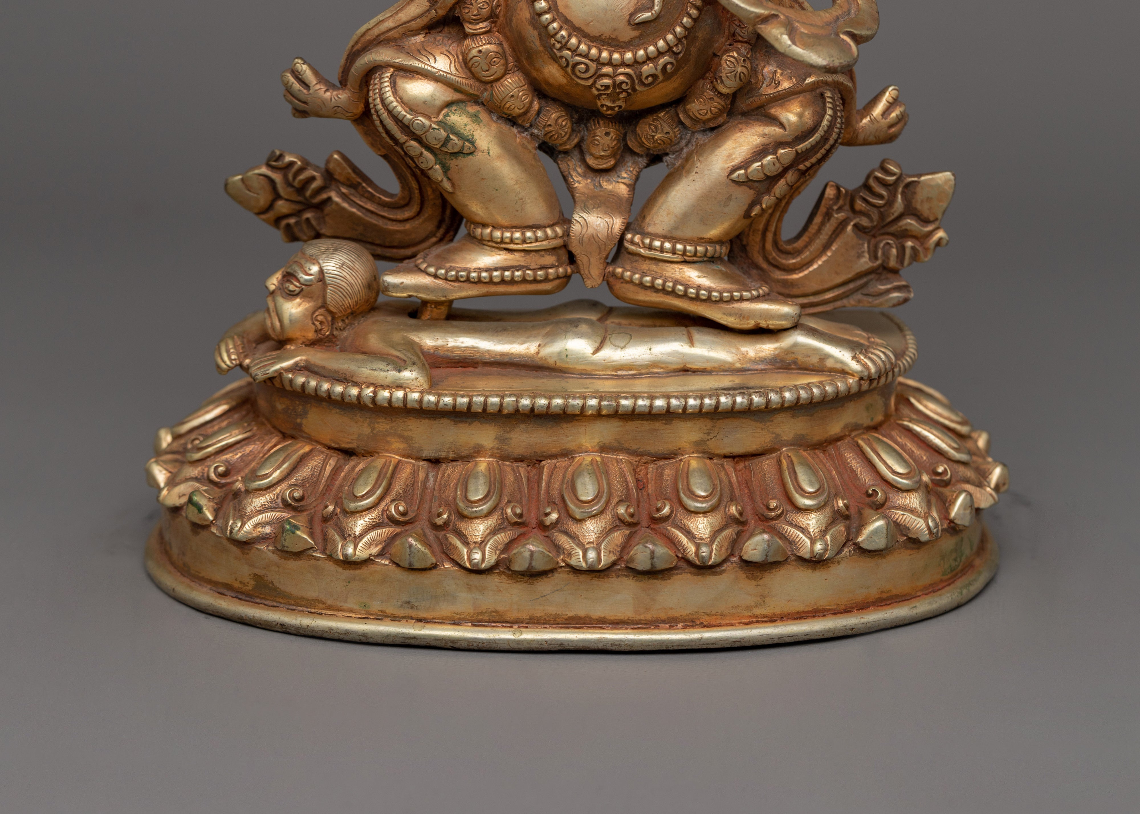 Handcrafted Mahakala Sculpture | Tibetan Buddhist Protector Deity Statue