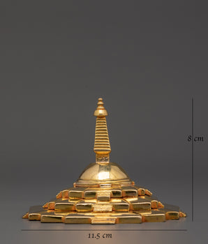 Stupa Buddhist Shrine Decor | Altar Stupa for Meditation