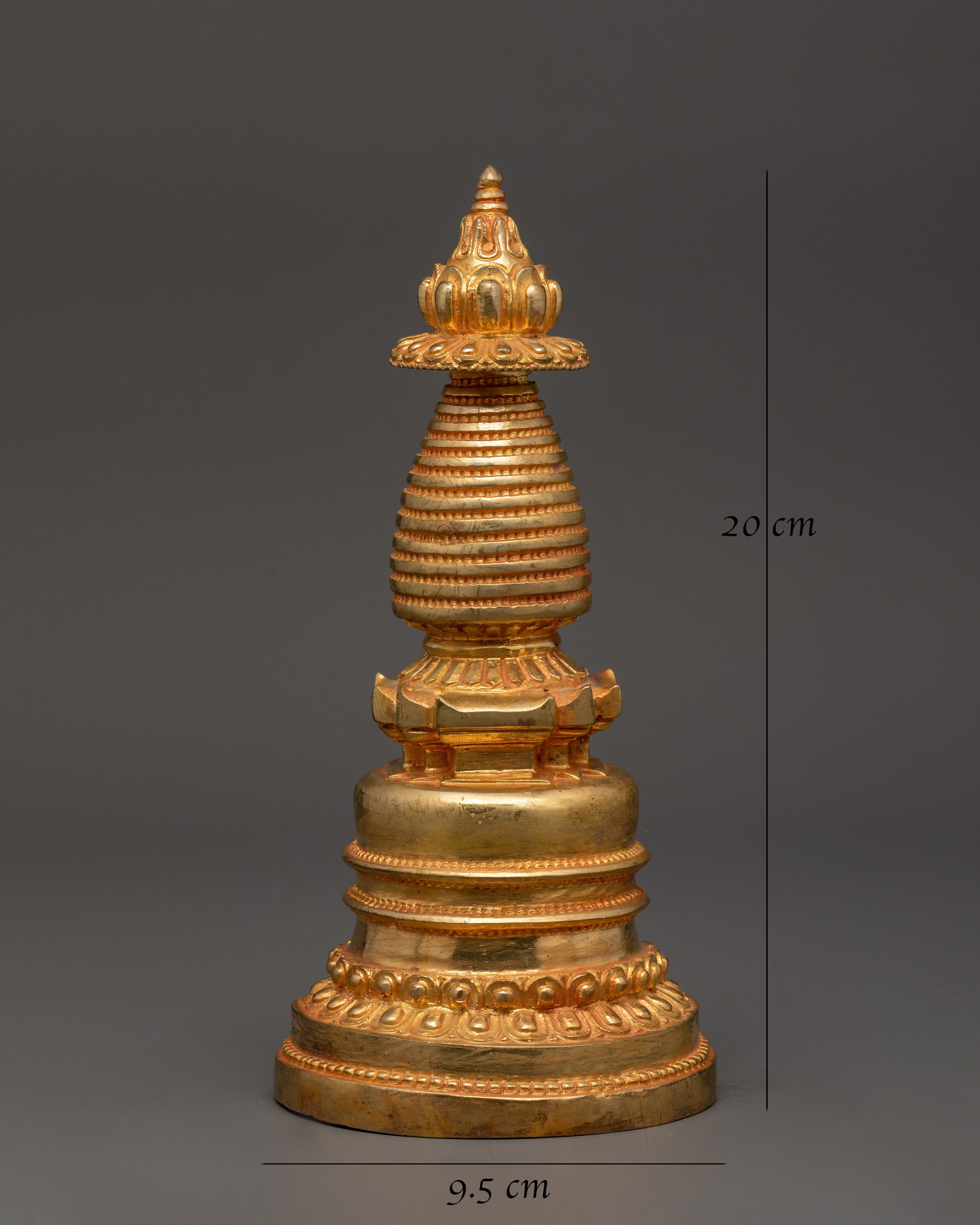 Buddhist Stupa Altar Decor | Sacred Symbol of Enlightenment
