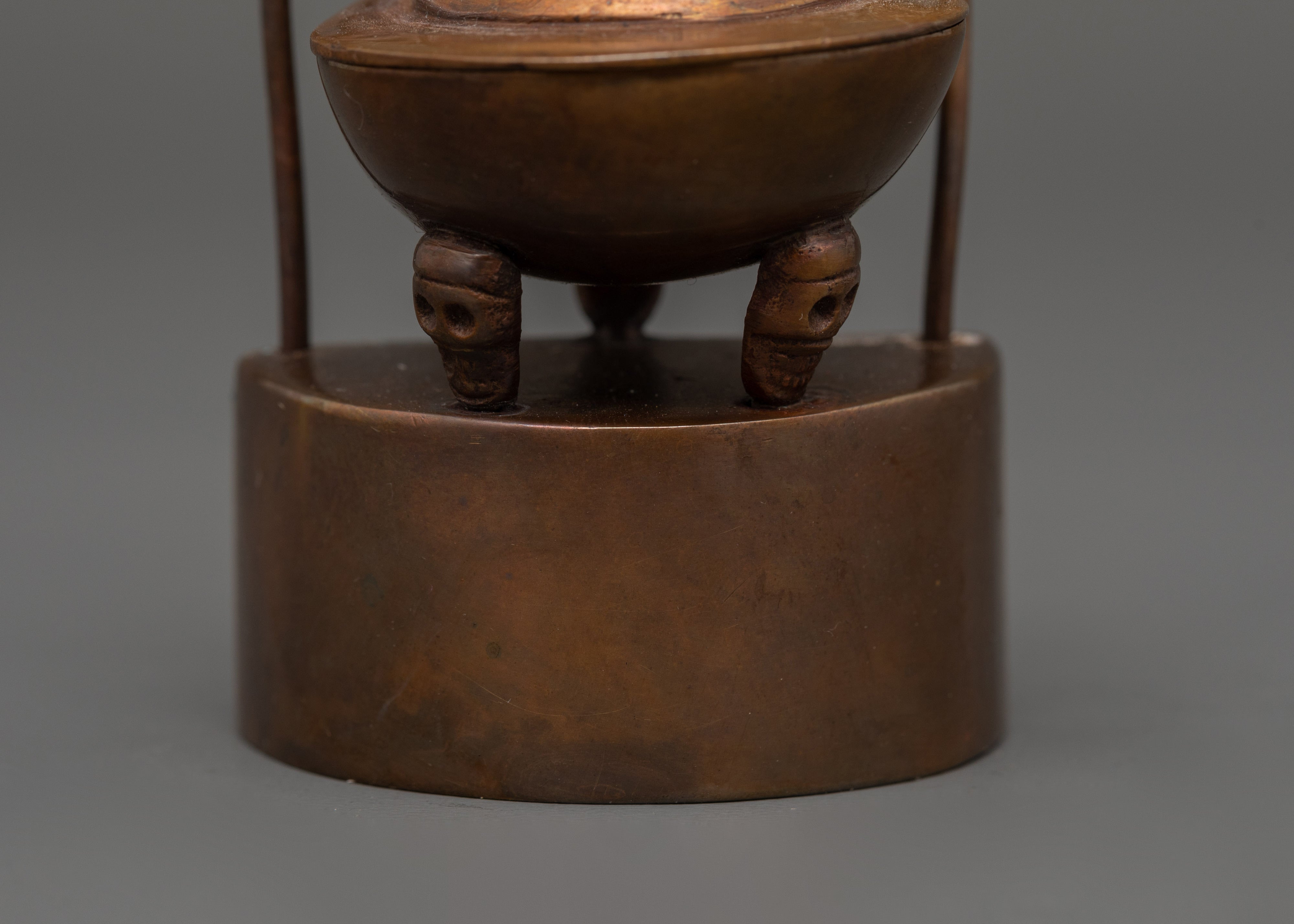 Tibetan Kapala Offering Bowl | Tantric Altar Tool for Puja & Meditation
