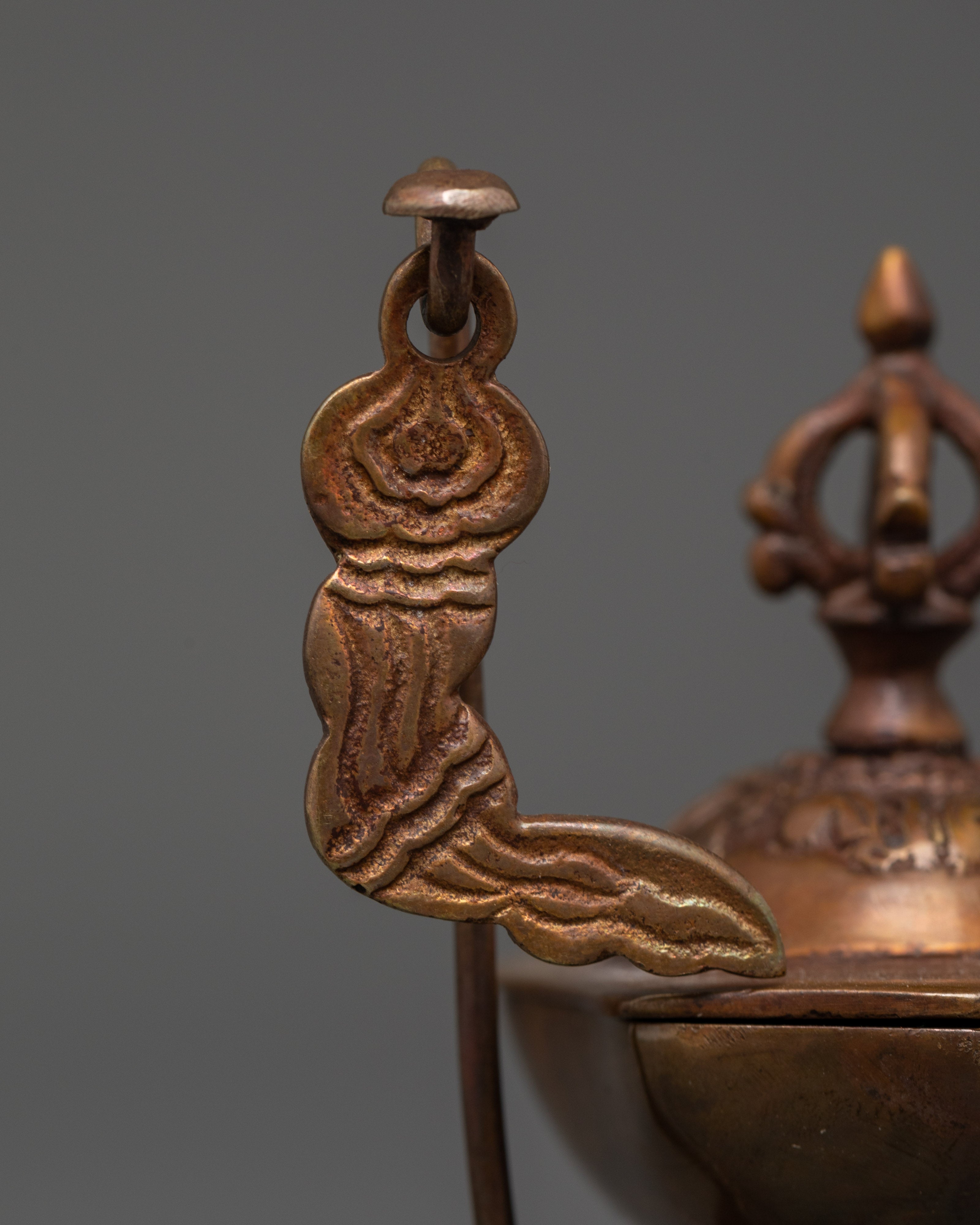Tibetan Kapala Offering Bowl | Tantric Altar Tool for Puja & Meditation