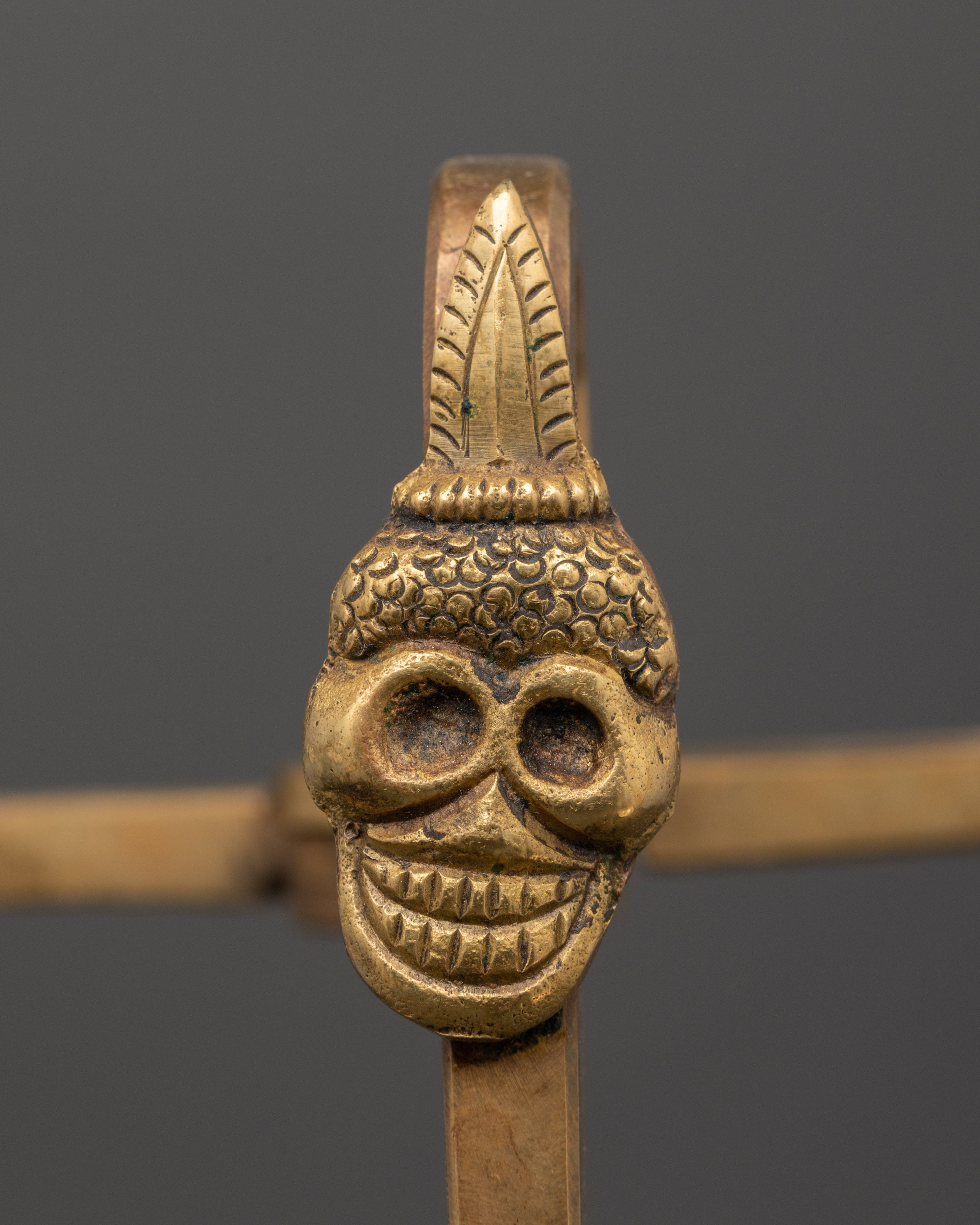 Kapala with Stand Sacred Ritual Item | Tantric Spiritual Offering Set