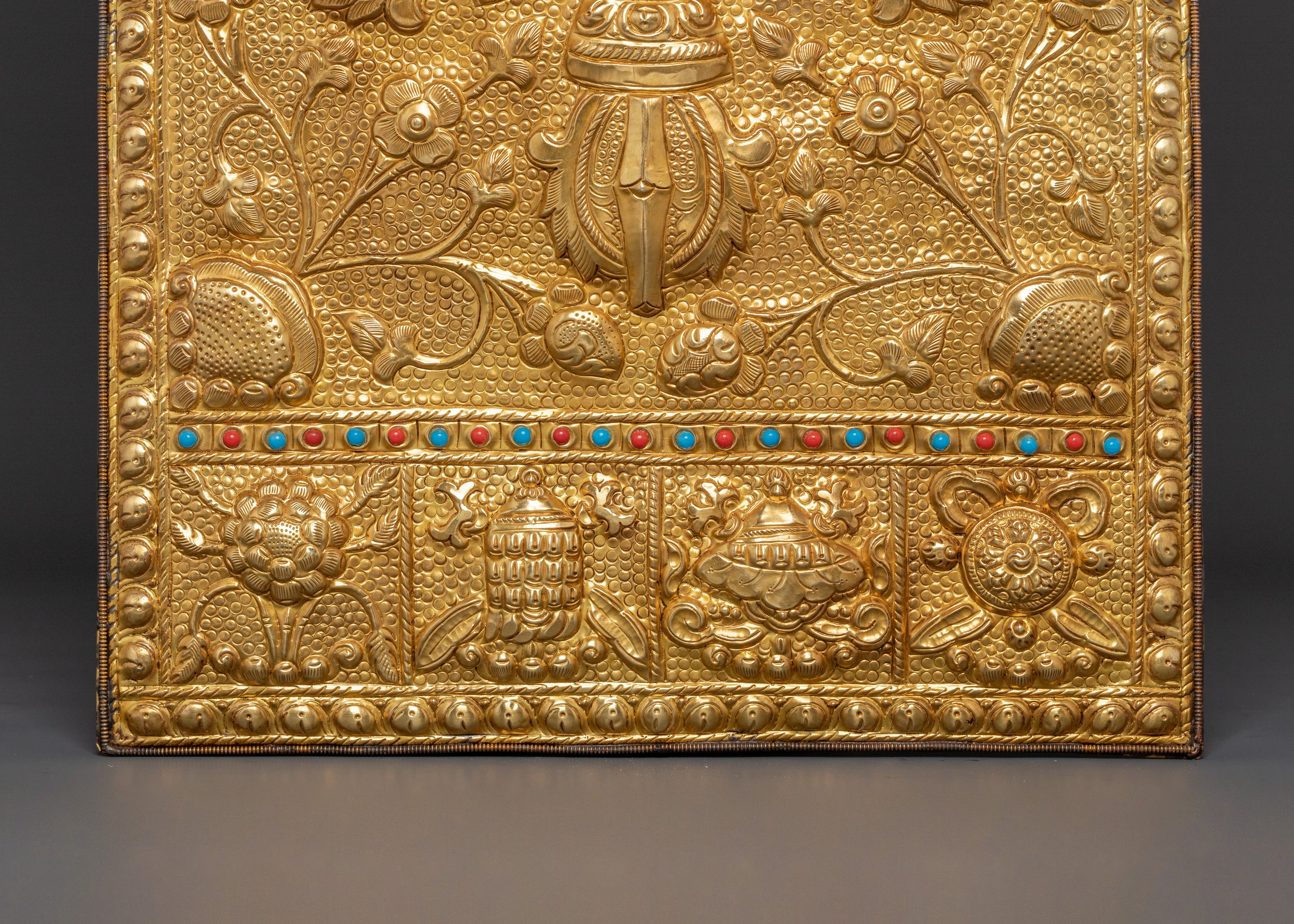 Himalayan Metal Thangka | Spiritual Decor and Buddhist Artwork