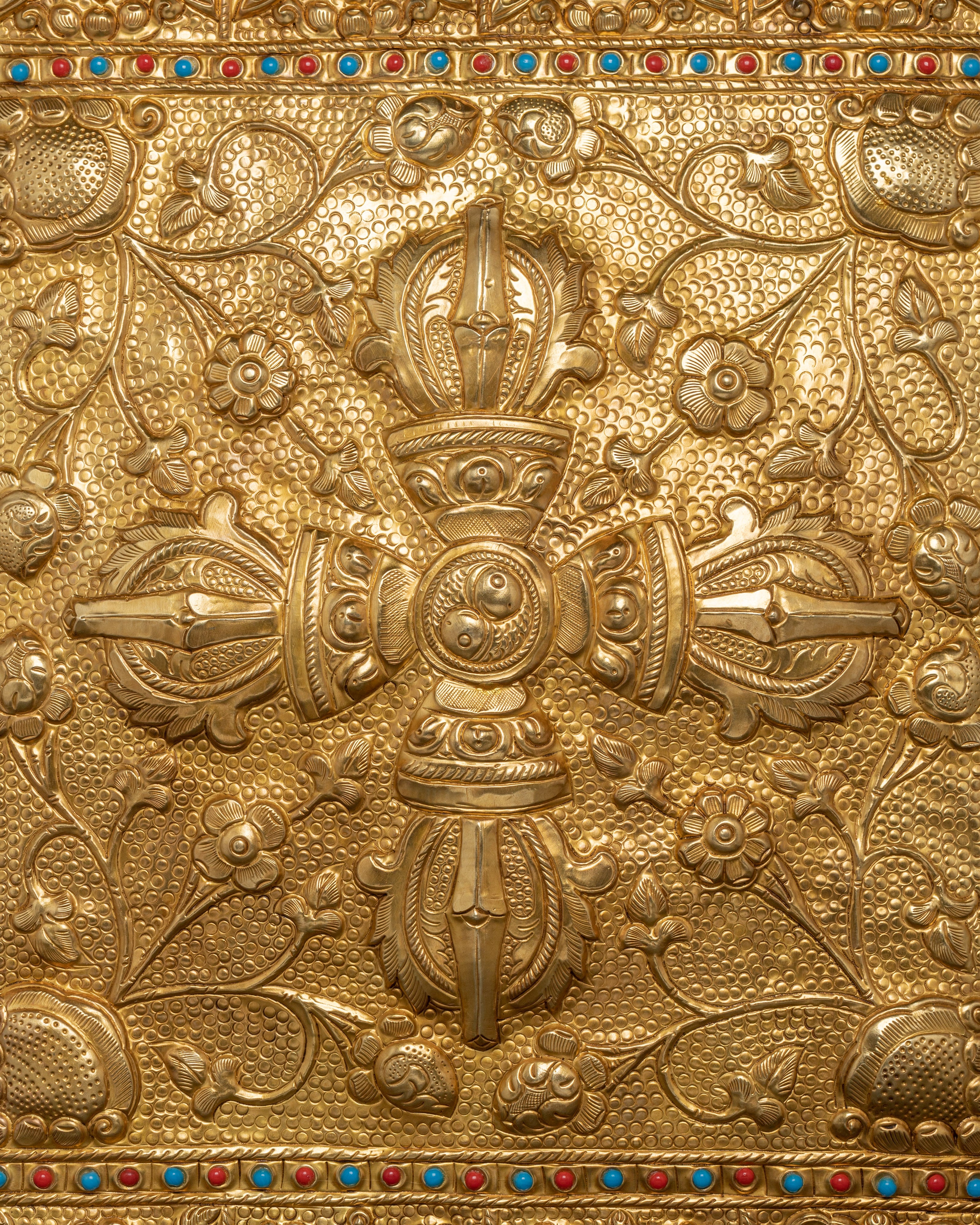 Himalayan Metal Thangka | Spiritual Decor and Buddhist Artwork