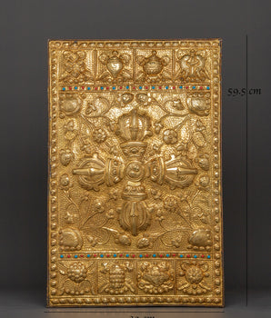 Himalayan Metal Thangka | Spiritual Decor and Buddhist Artwork