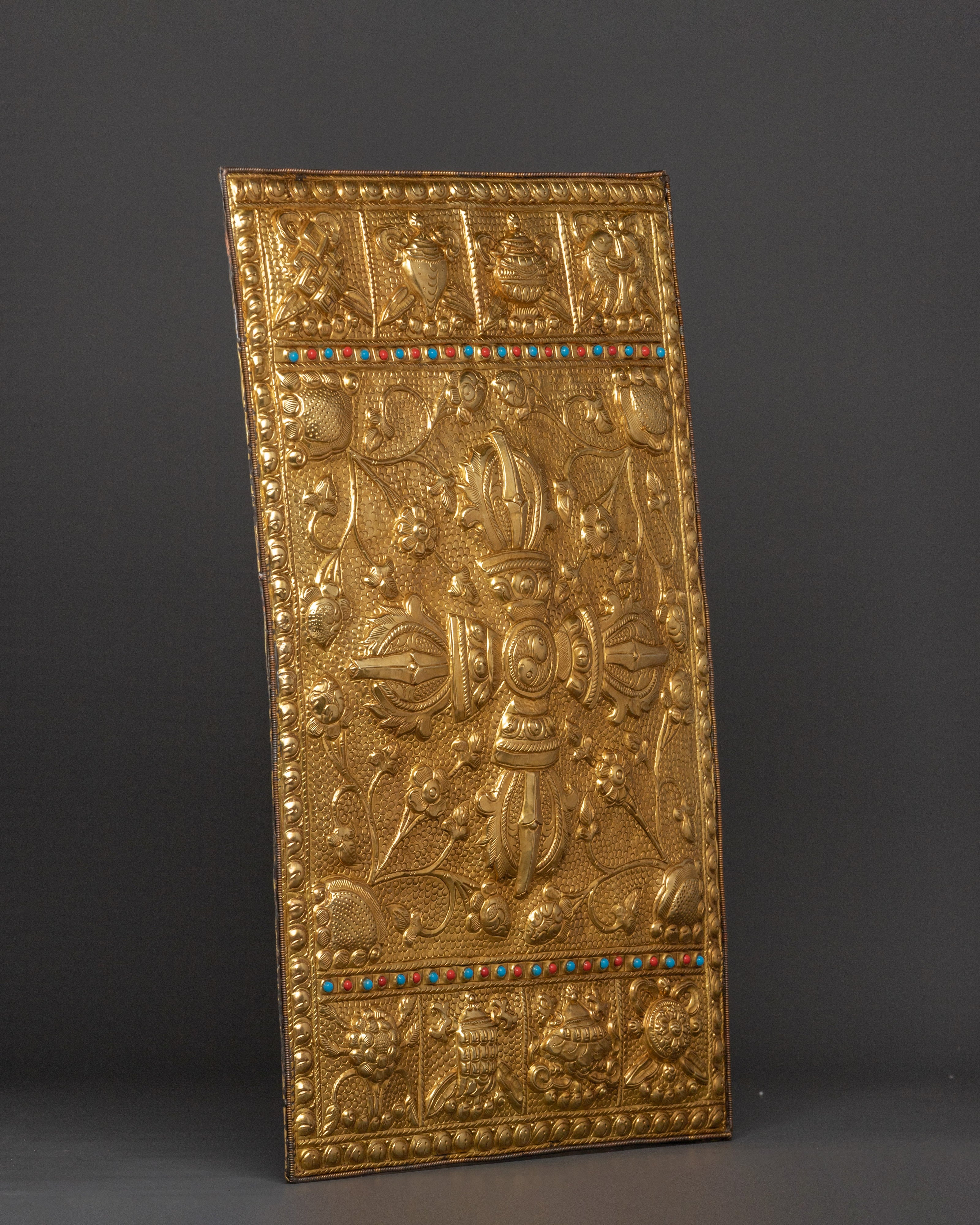 Himalayan Metal Thangka | Spiritual Decor and Buddhist Artwork