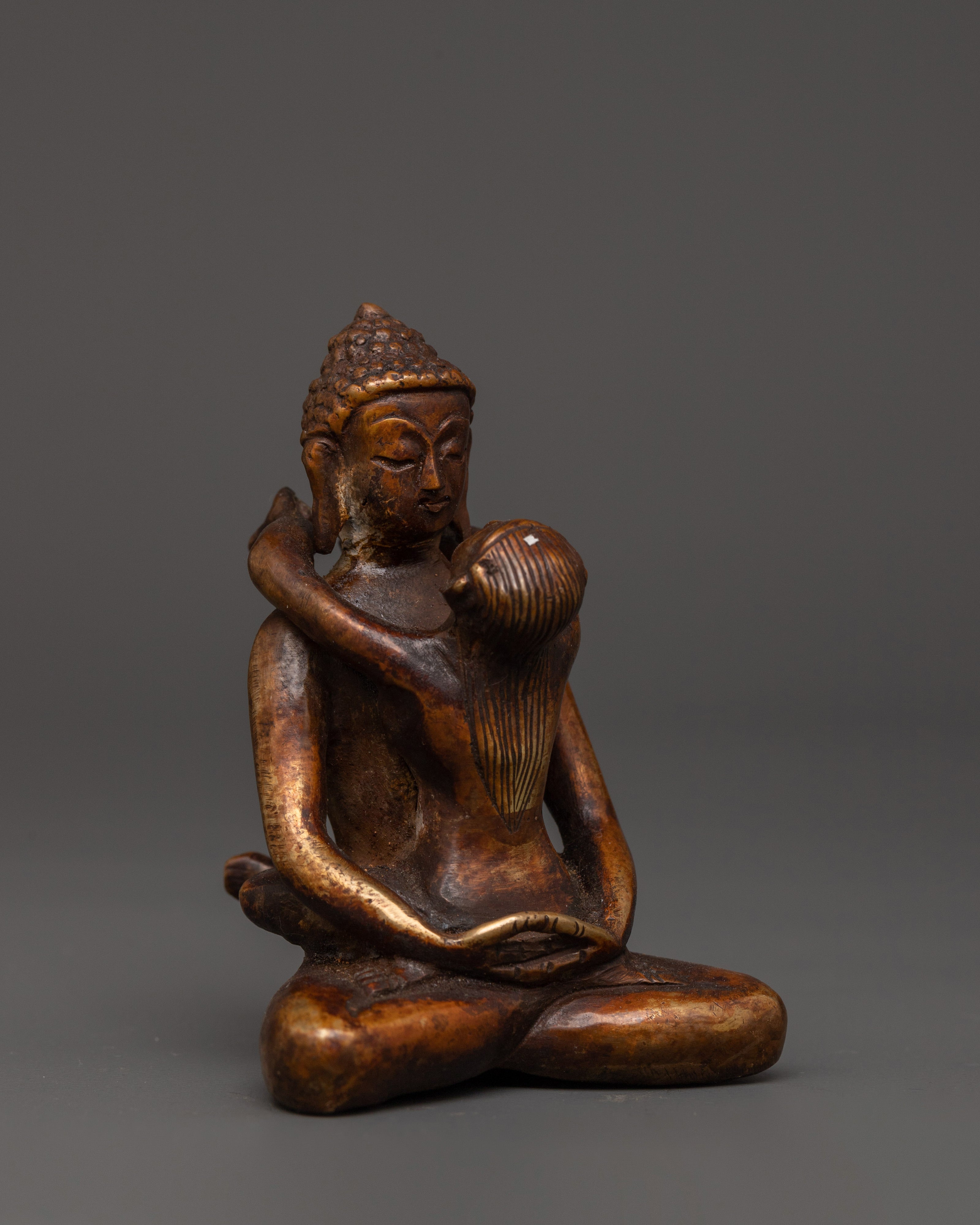 Tantric Buddha with Consort Figurine | for Spiritual Decor and Ritual Use