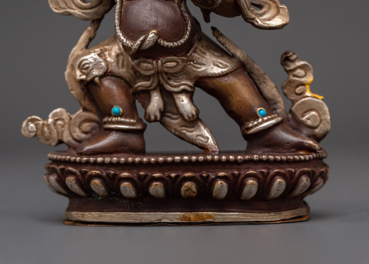 Buddhist Wrathful Bodhisattva Vajrapani Statue | Symbol of Power & Protection