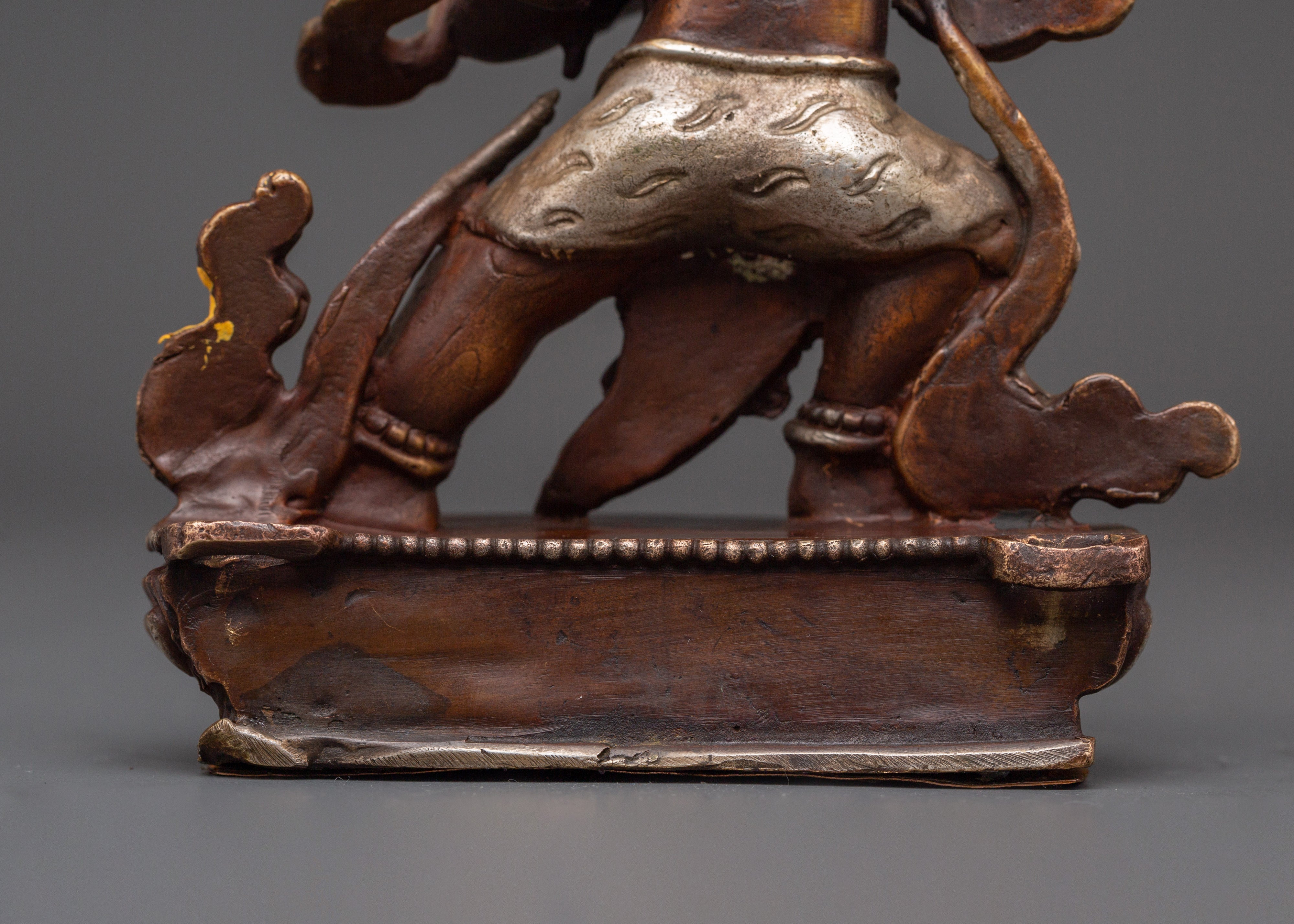 Buddhist Wrathful Bodhisattva Vajrapani Statue | Symbol of Power & Protection