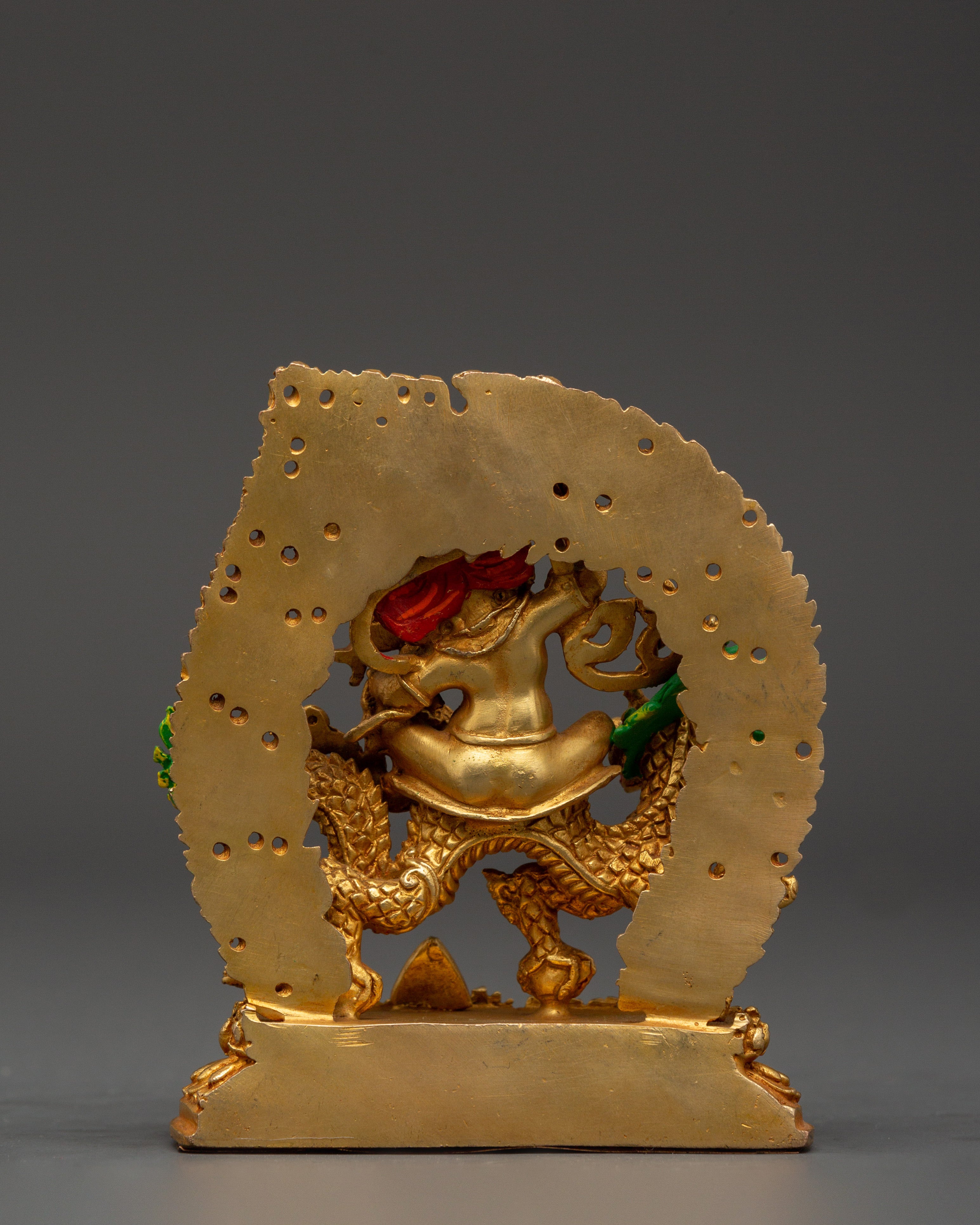 White Dzambhala: Wealth Deity Sculpture | Symbol of Prosperity