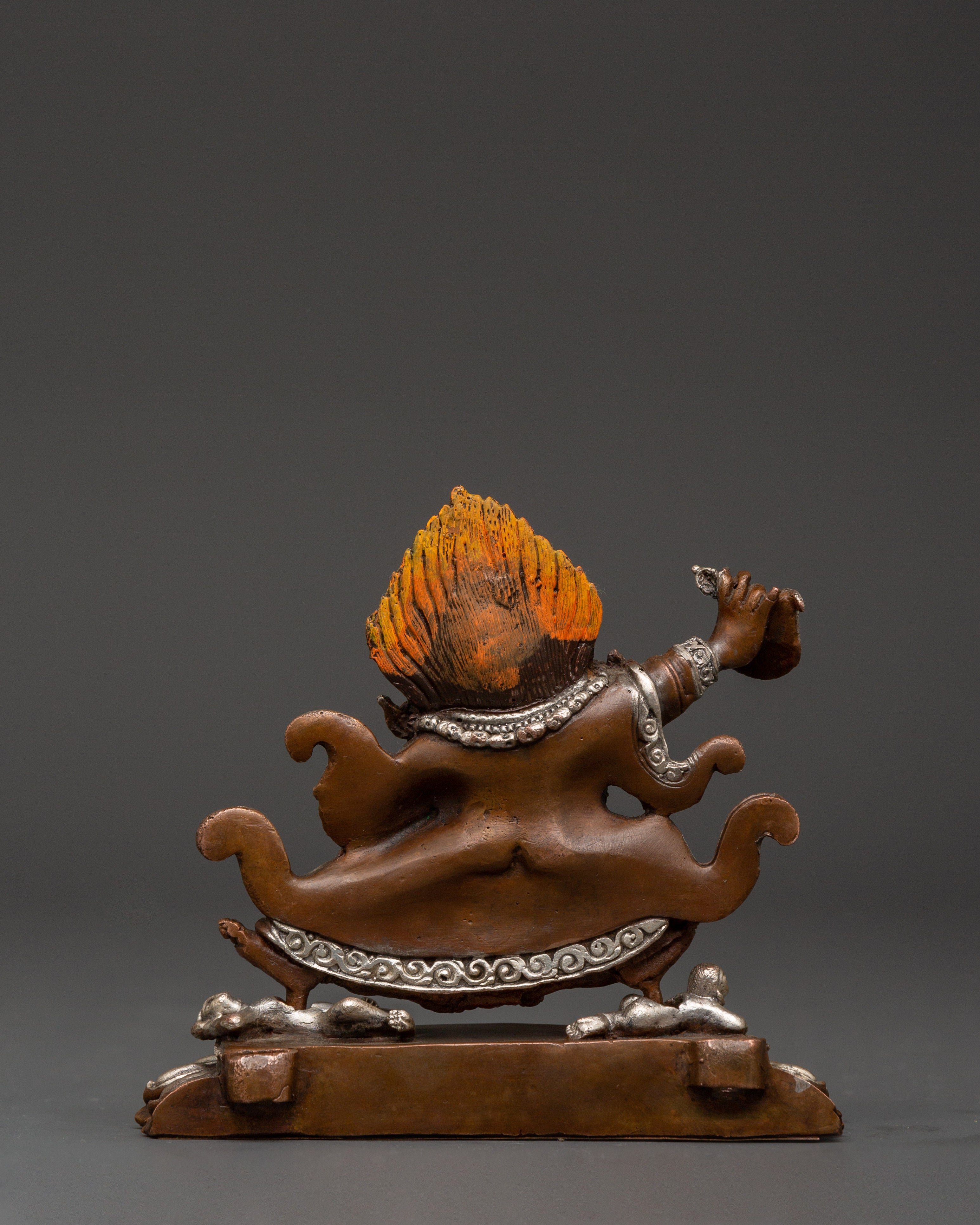 Mahakala Bernagchen Protector Deity Statue | Spiritual Protection and Devotion