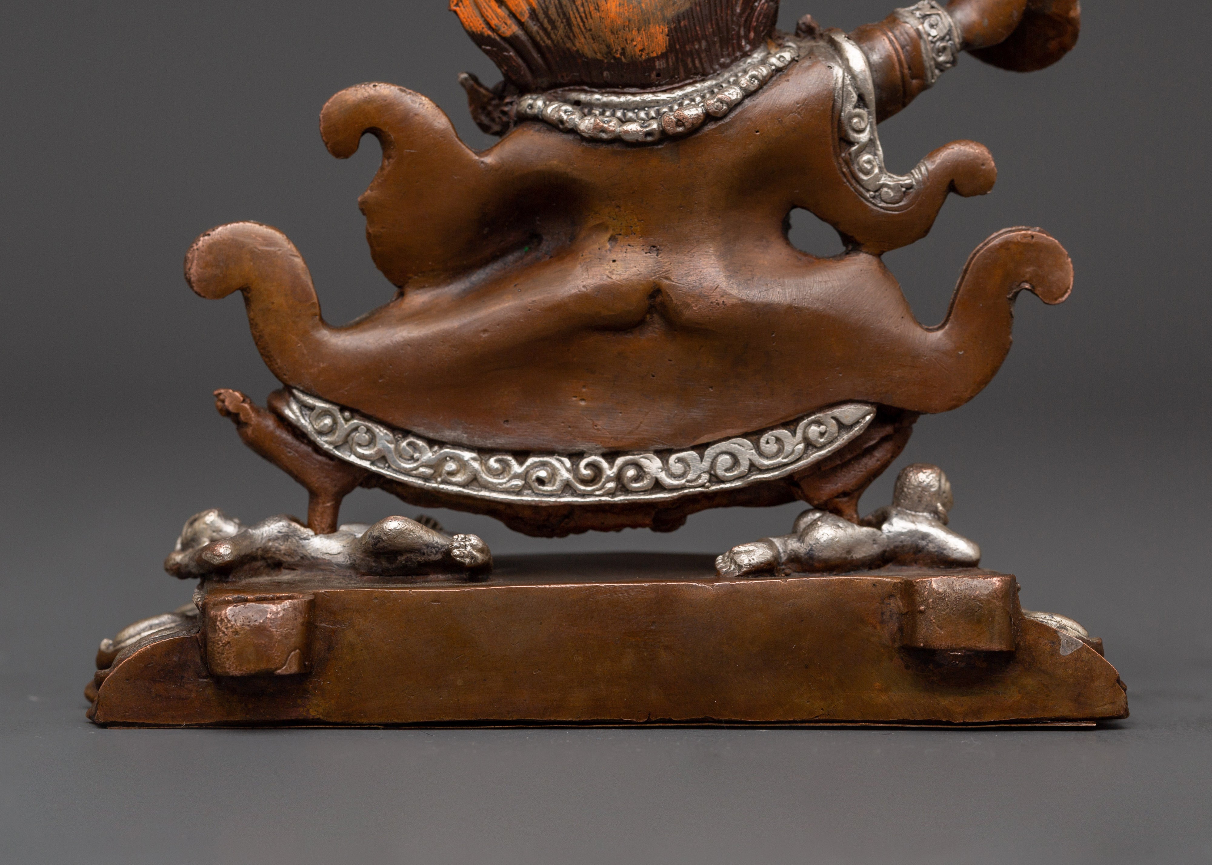 Mahakala Bernagchen Protector Deity Statue | Spiritual Protection and Devotion
