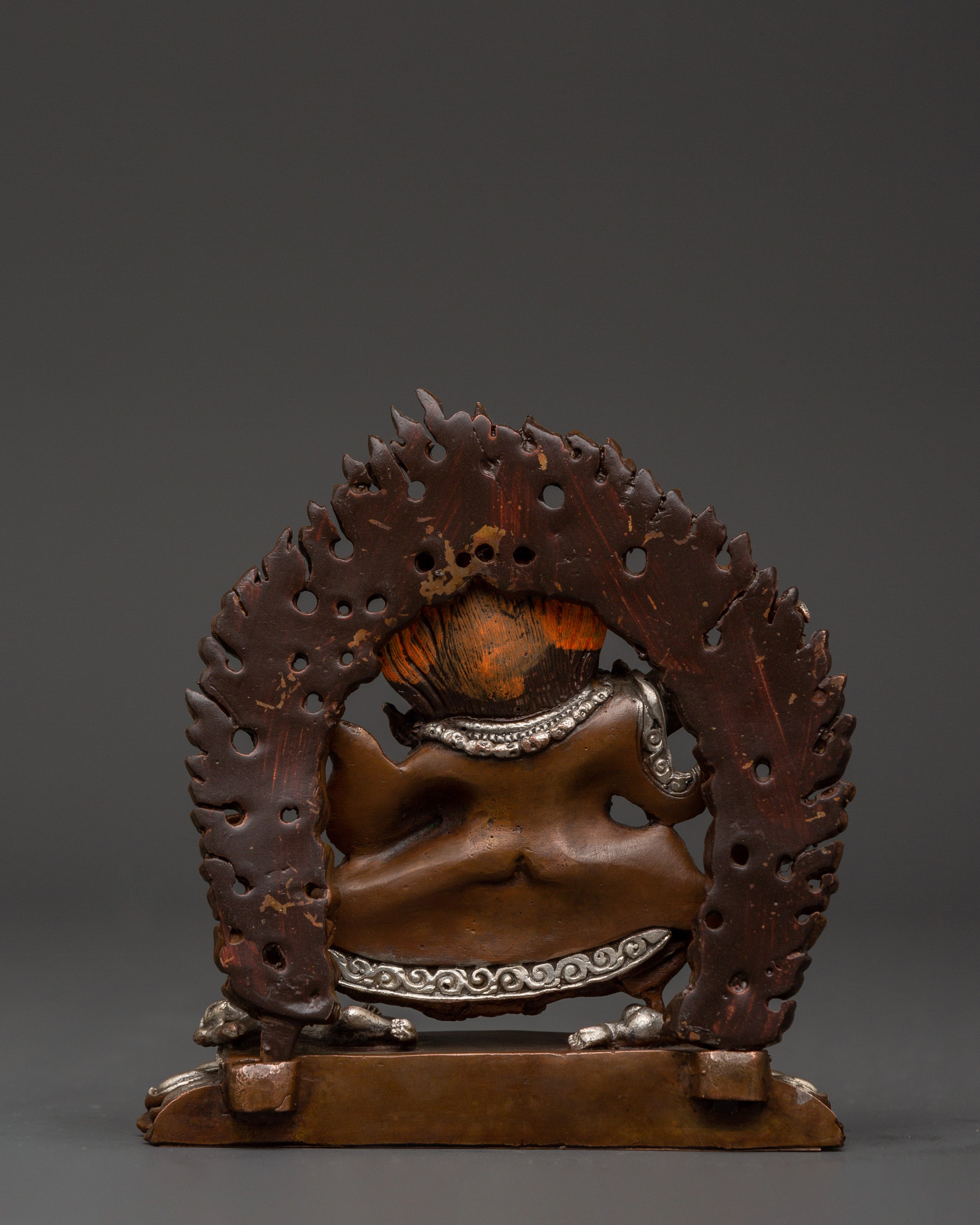 Mahakala Bernagchen Protector Deity Statue | Spiritual Protection and Devotion
