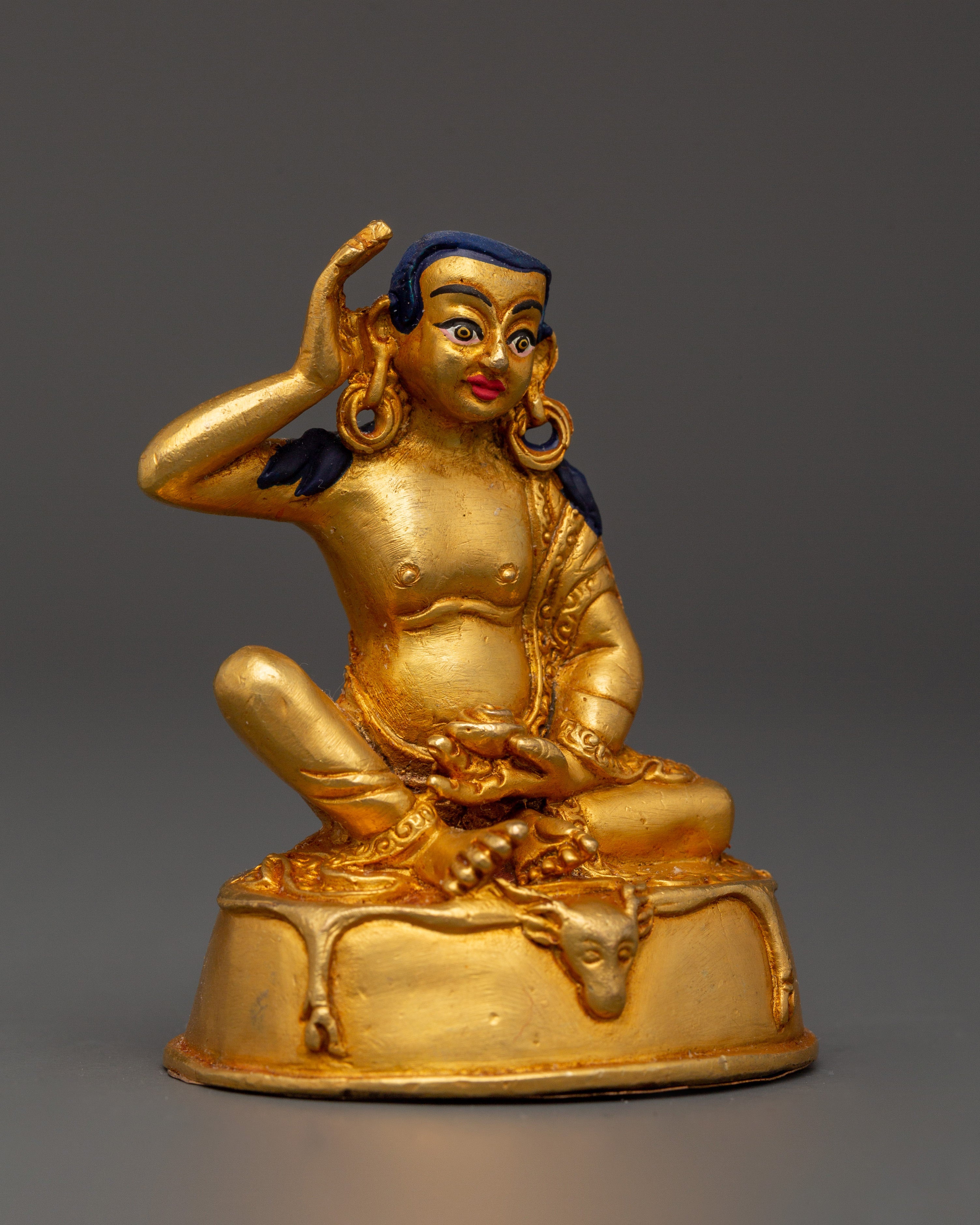 Milarepa Copper Statue | Tibetan Master
