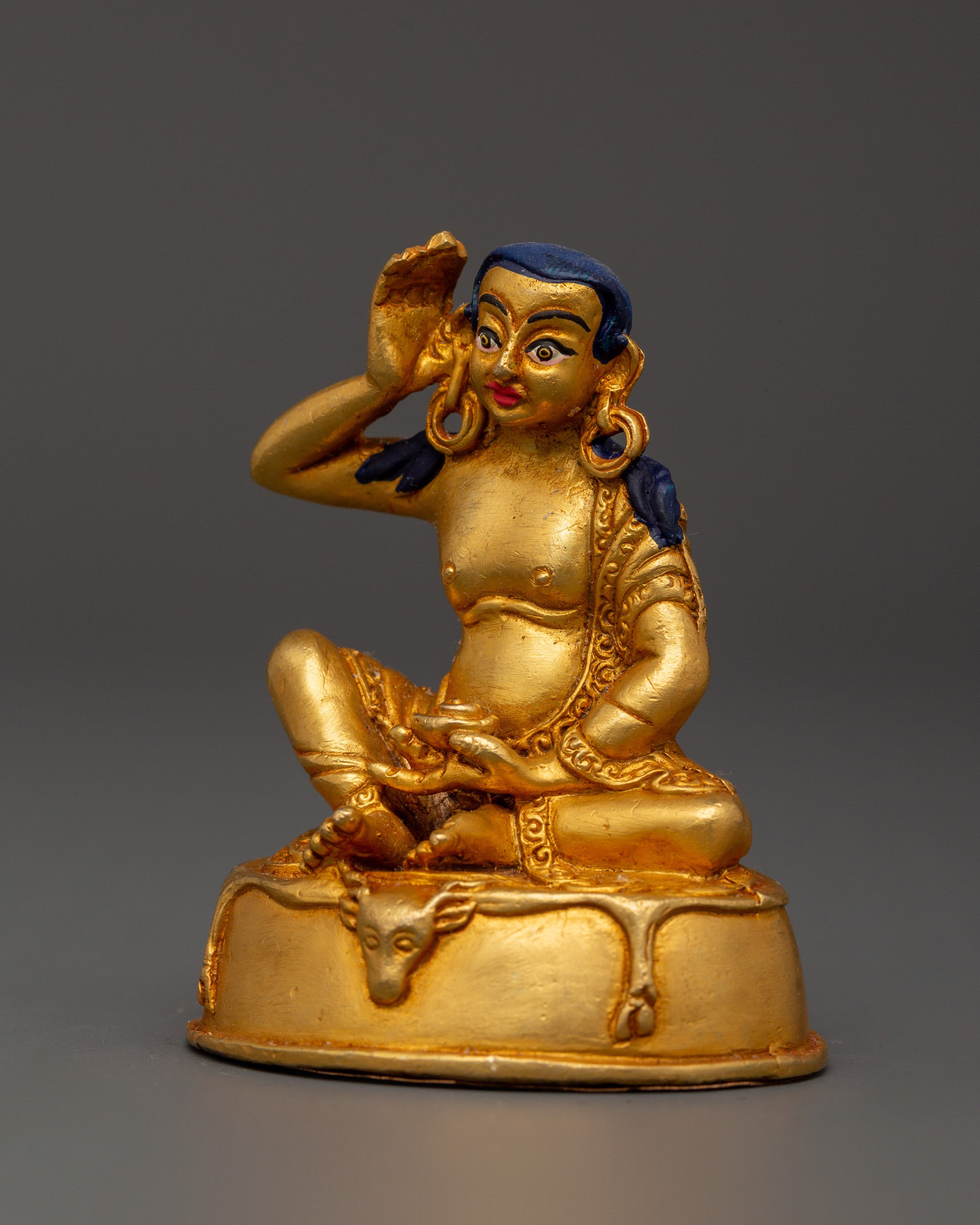 Milarepa Copper Statue | Tibetan Master