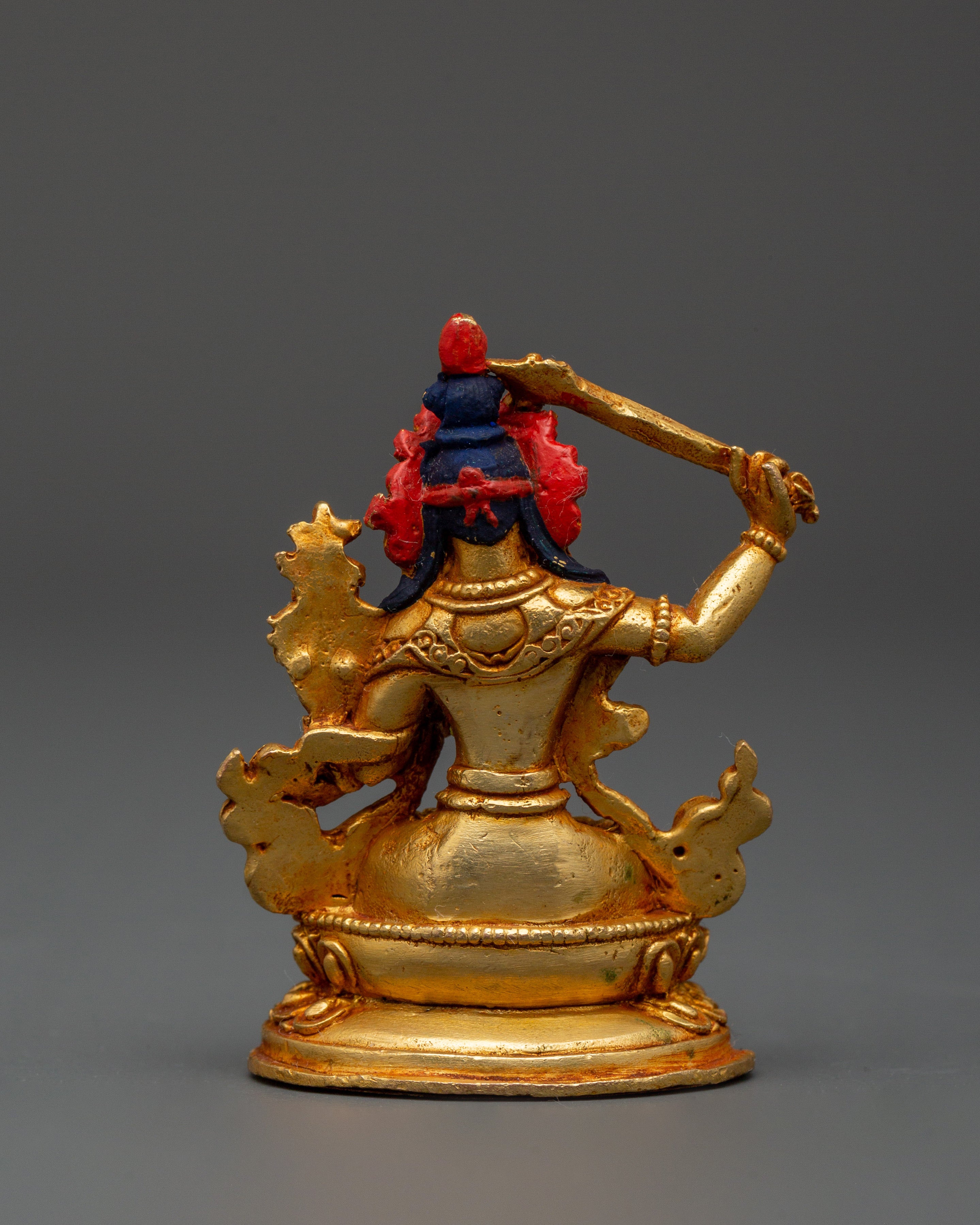 Manjushri Copper Figurine | Buddha of Wisdom