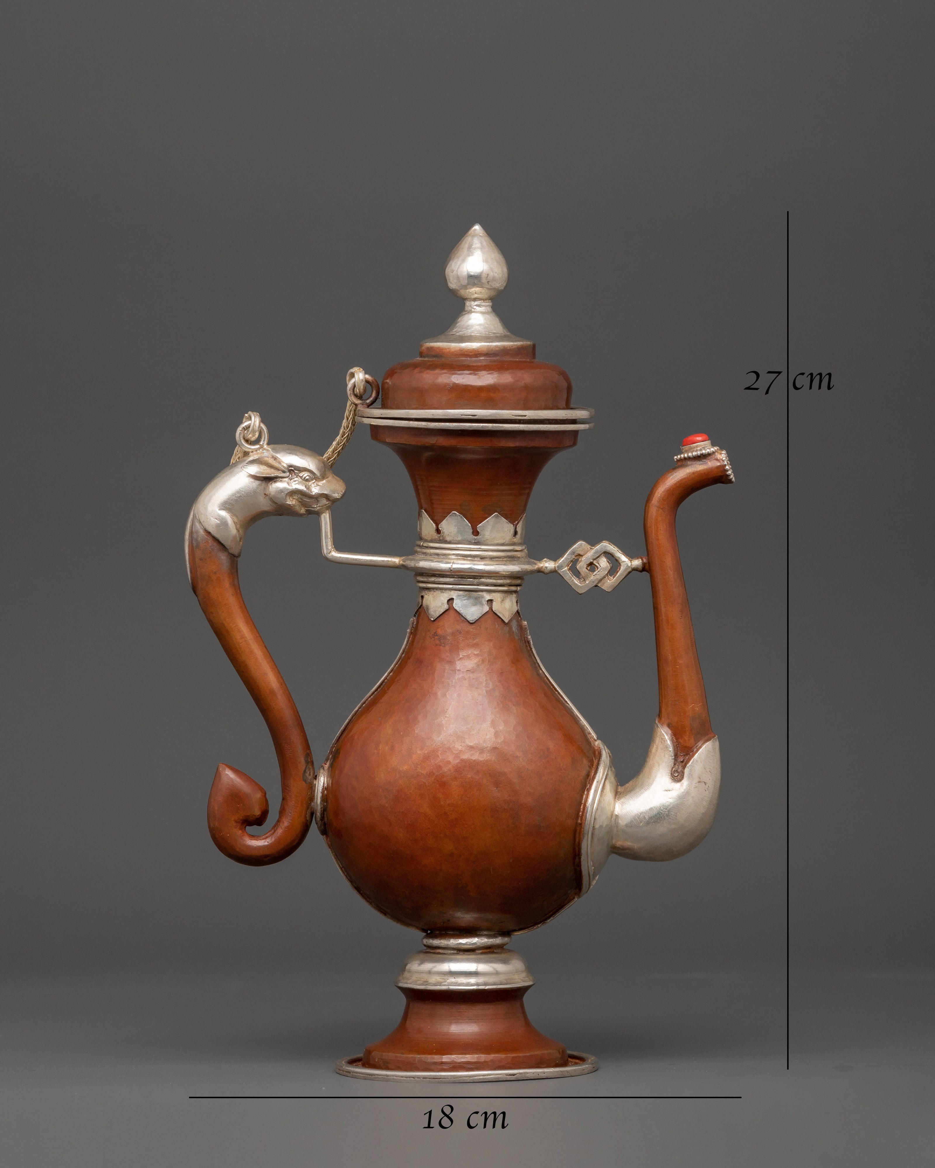 Traditional Bhumba Ritual Vase | Tibetan Buddhist Water Offering Vase