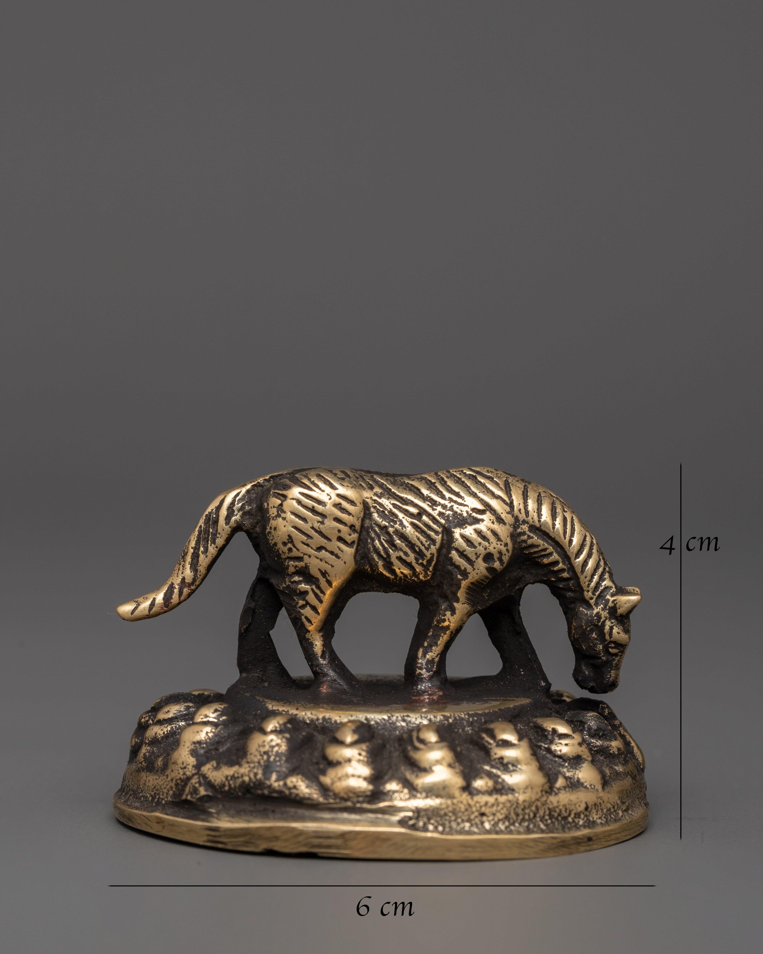 Mini Brass Horse Statue | Handcrafted Spiritual Animal Figurine
