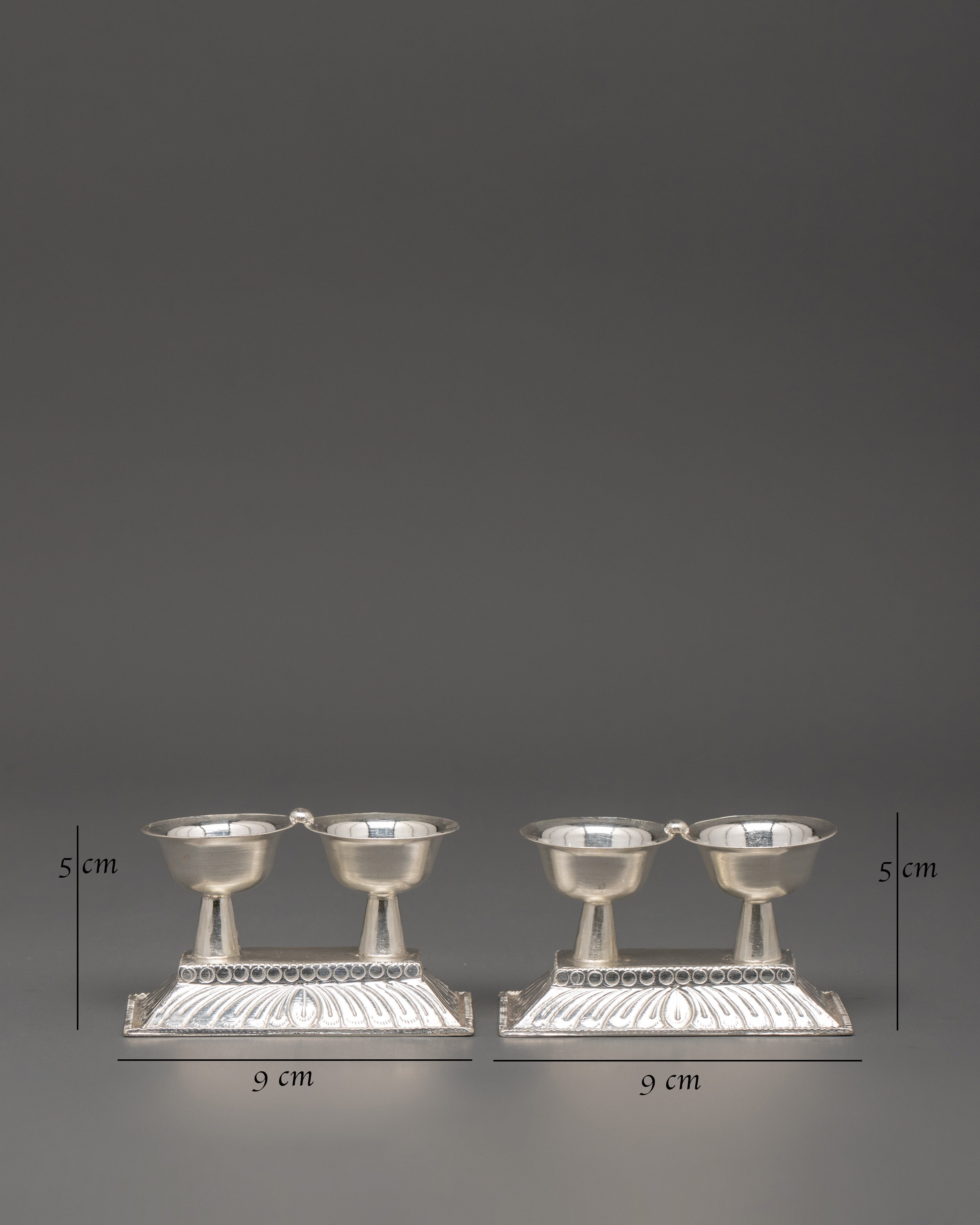 Silver Puja Thali Set | Ideal for Altar or Temple Ceremonies