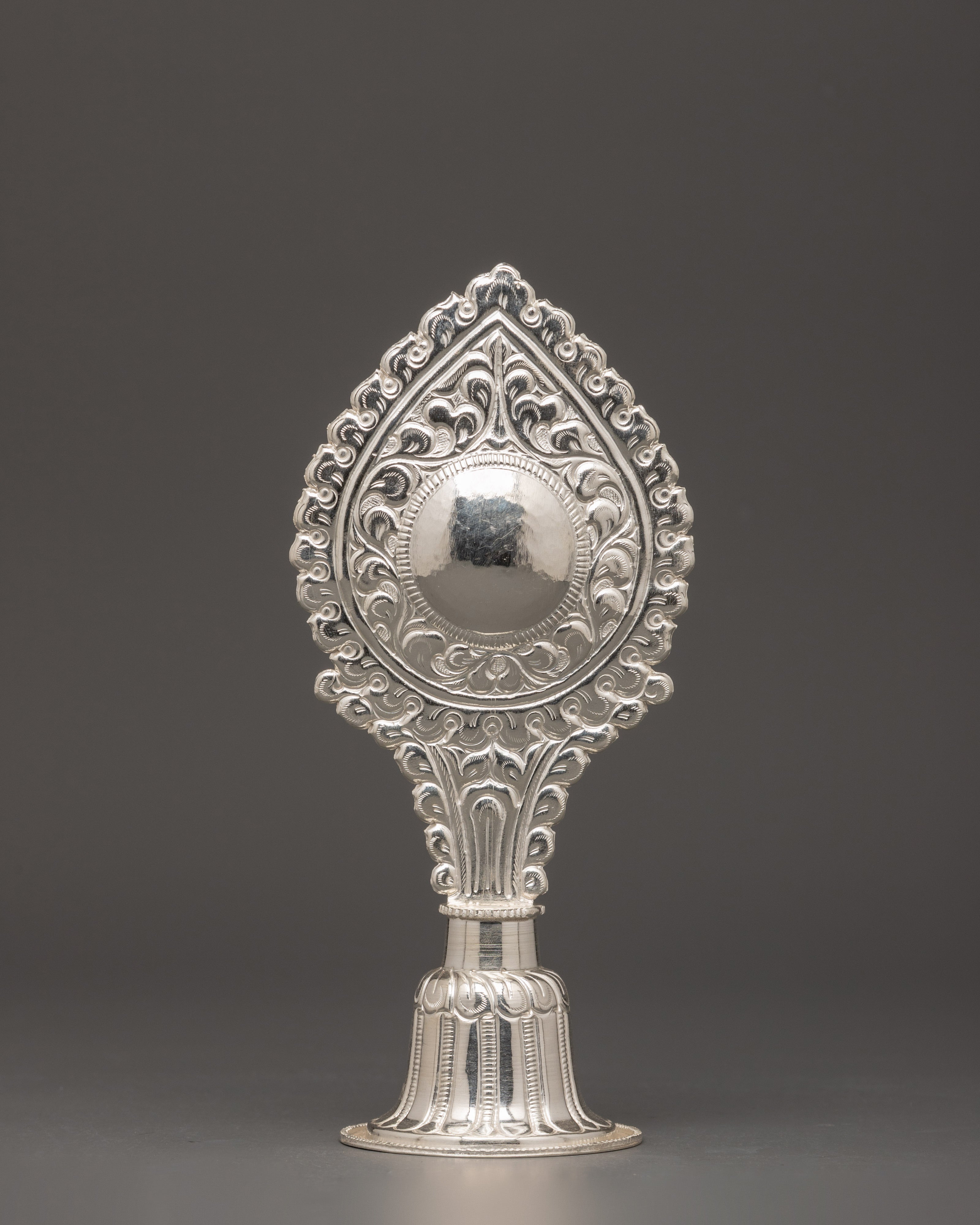 Pure Silver Jwala-Nhyaka & Sinamu Set | Traditional Newari Holy Puja Set